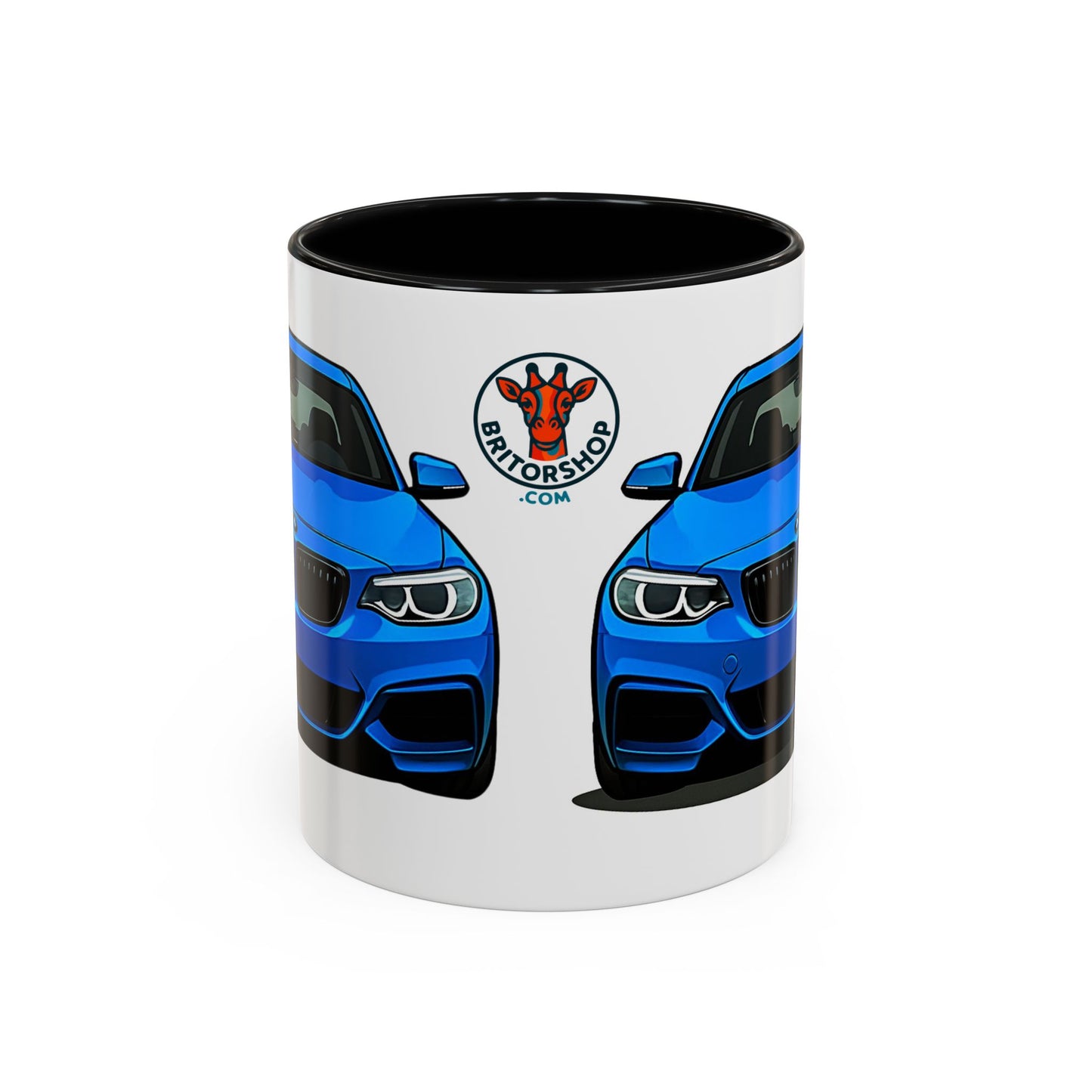 Coffee Mug - Bmw M240i F22 B58 M Performance Estoril Blue Design