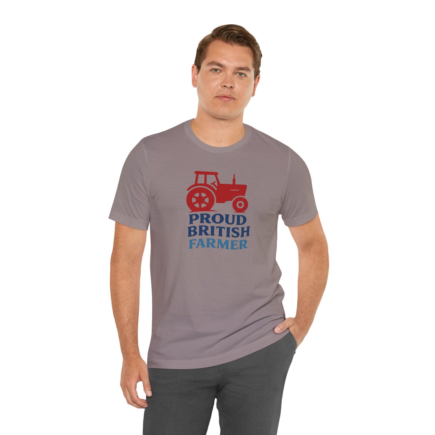 Unisex Tee - Proud British farmer