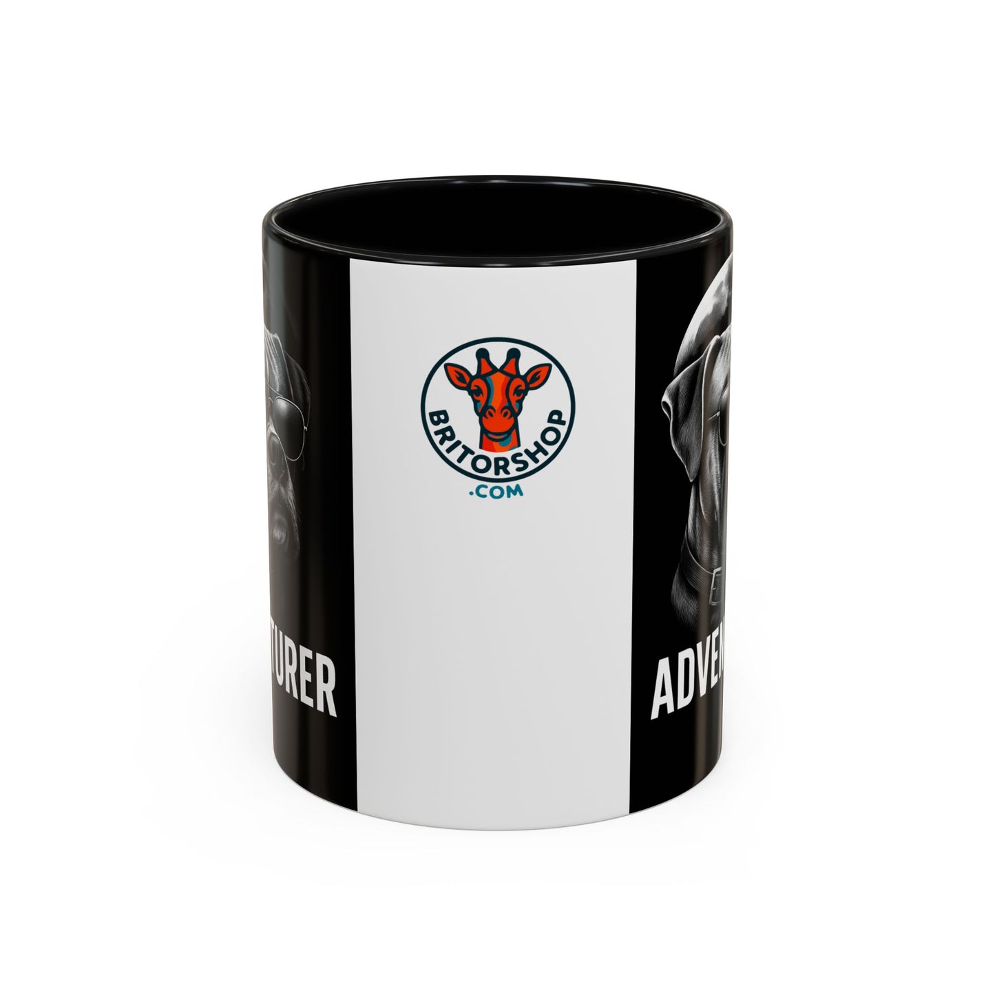 Adventure Dog Coffee Mug - Unique Pet Lover Gift, Personalized Dog Lover Mug, Funny Animal Mug, Holiday Gift for Dog Owners, Cool Cafe Mug