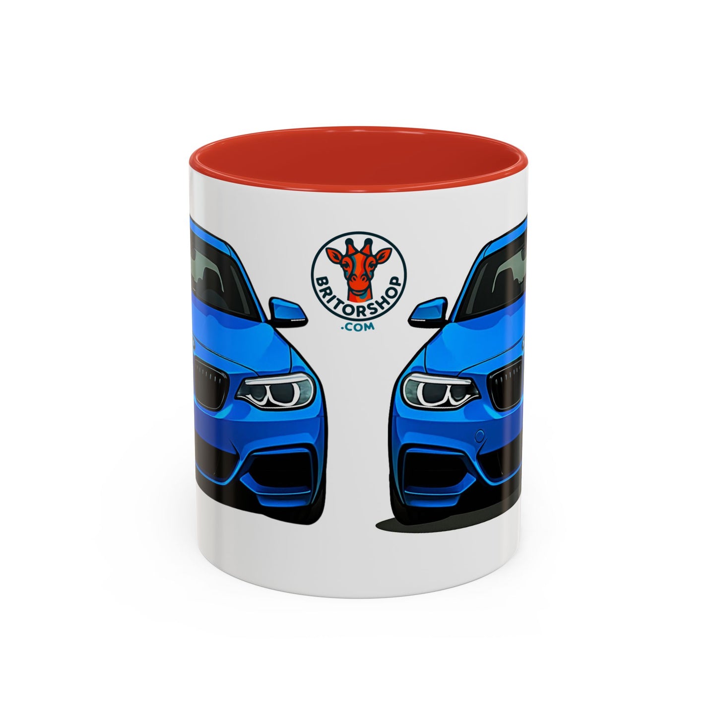 Coffee Mug - Bmw M240i F22 B58 M Performance Estoril Blue Design