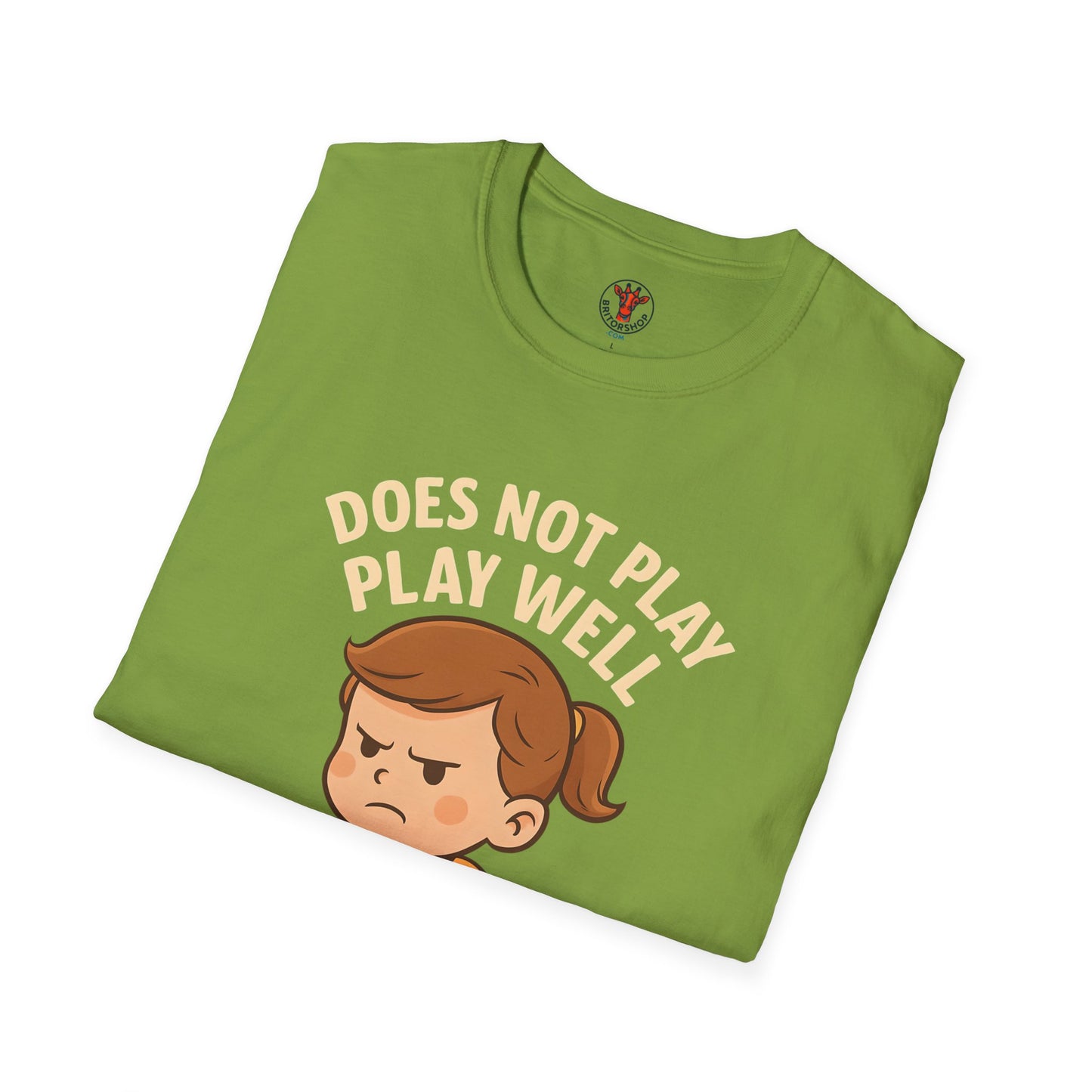 Funny Grumpy Child Unisex T-Shirt