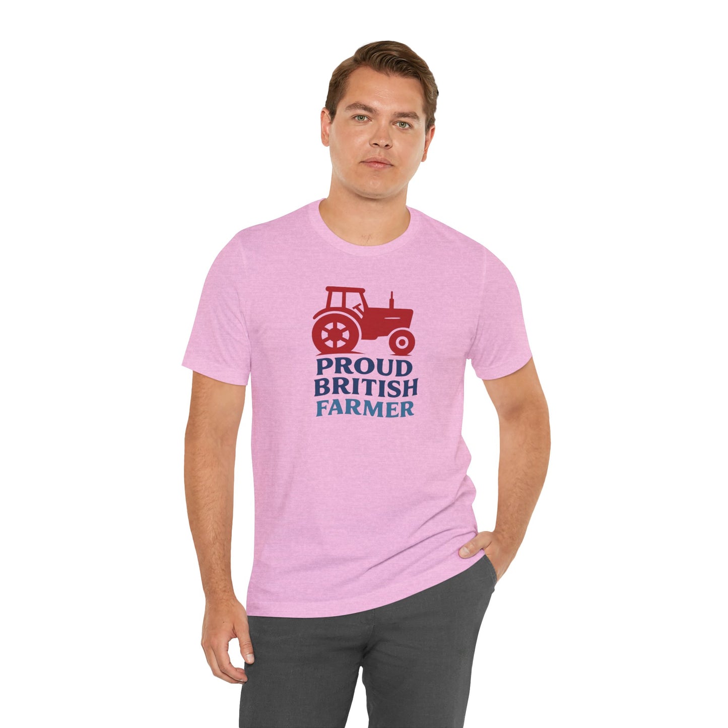 Unisex Tee - Proud British farmer