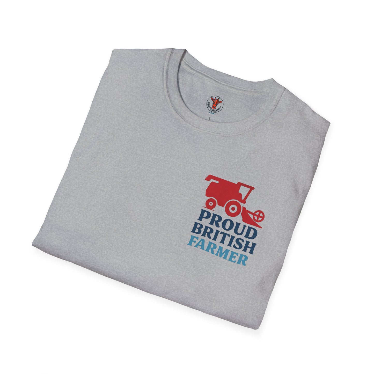 British Farmer T-Shirt, Proud Combine Harvester