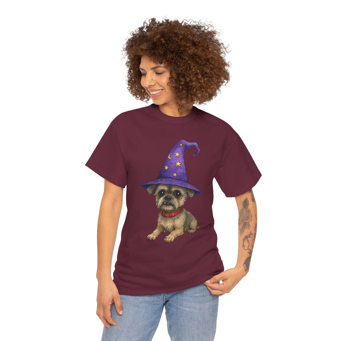 Funny Shorkie Wizard Unisex Tee