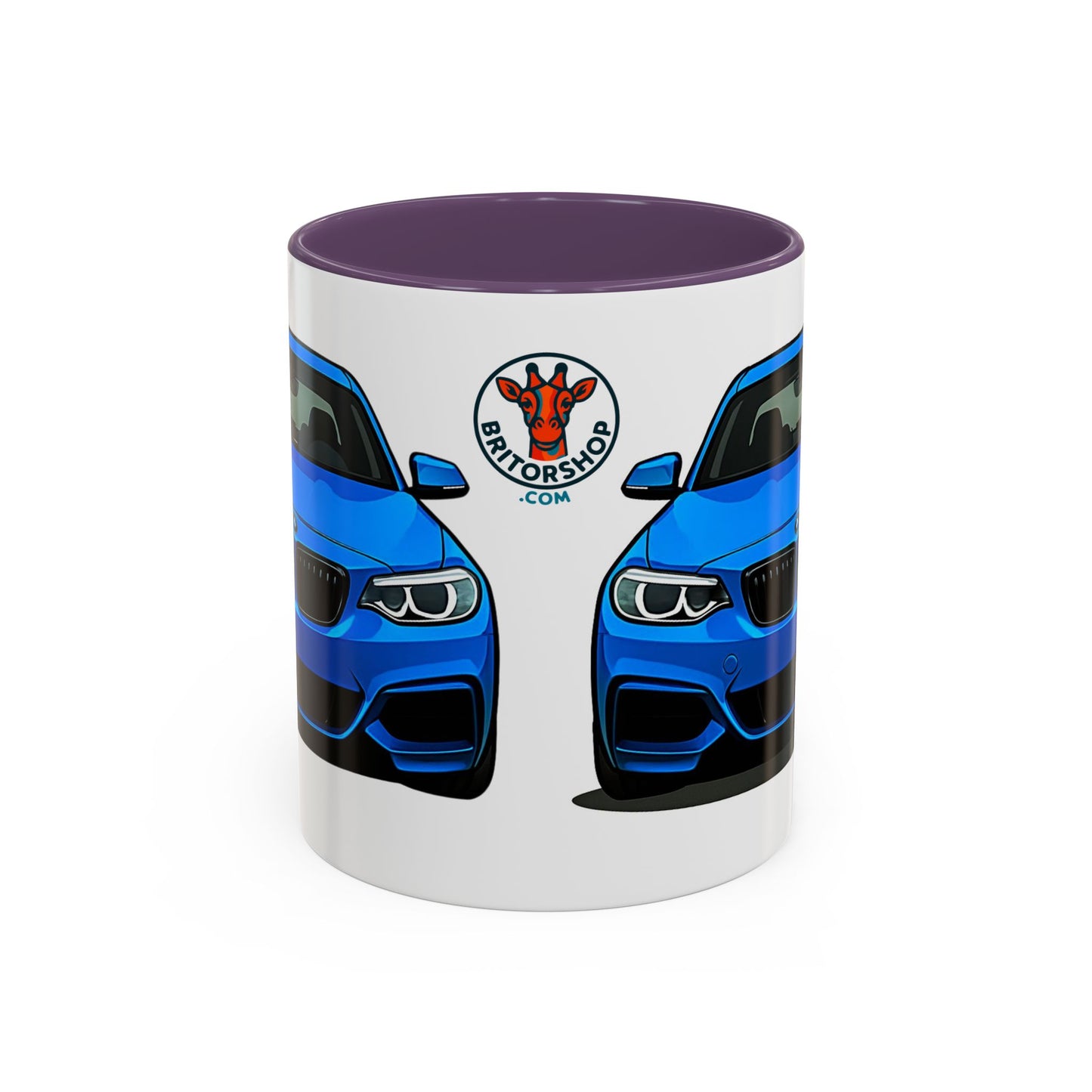 Coffee Mug - Bmw M240i F22 B58 M Performance Estoril Blue Design