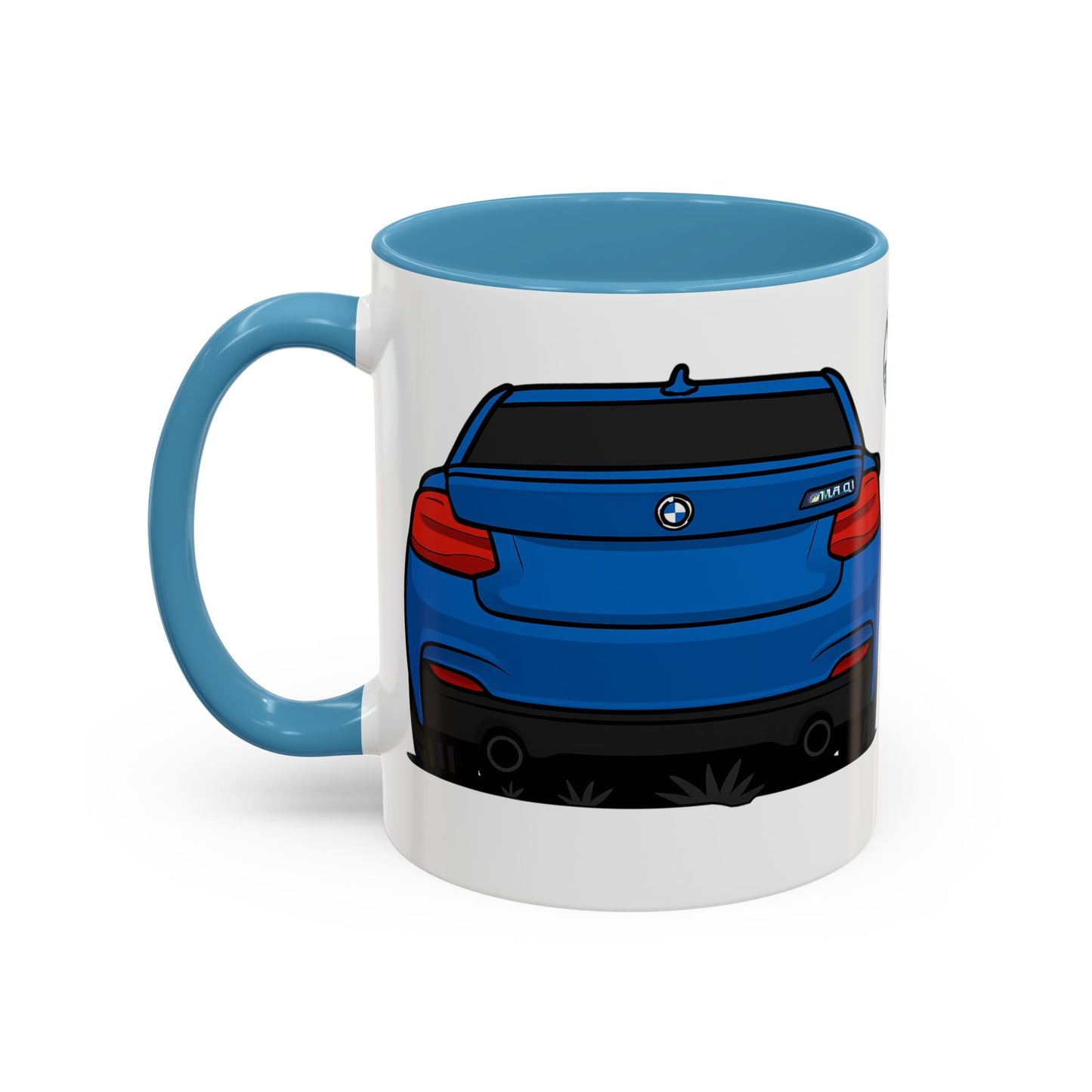 Coffee Mug - Bmw M240i F22 M Performance Estriol Blue Car Design