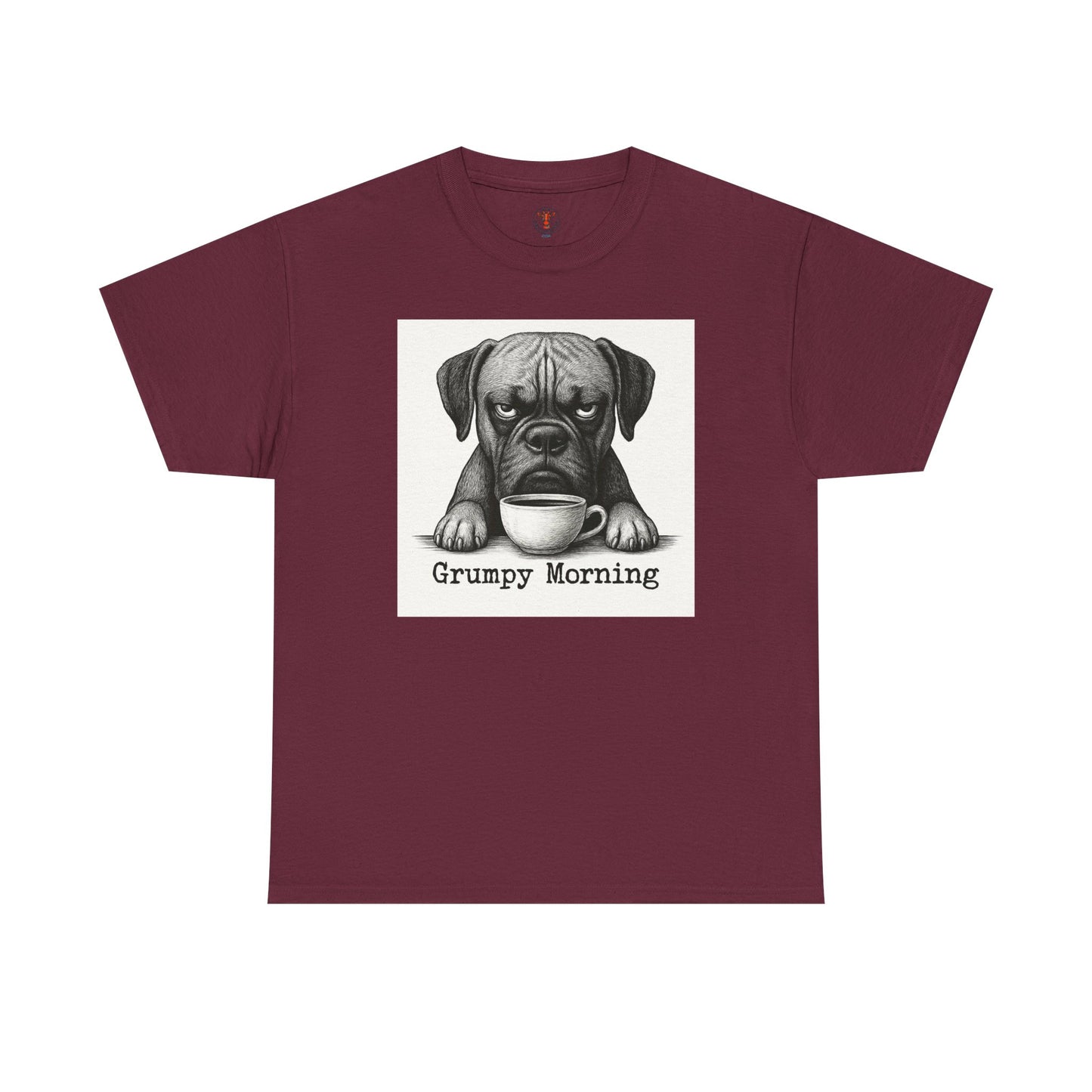 Dog Lover Tee - Funny Grumpy Boxer Dog Unisex T-Shirt