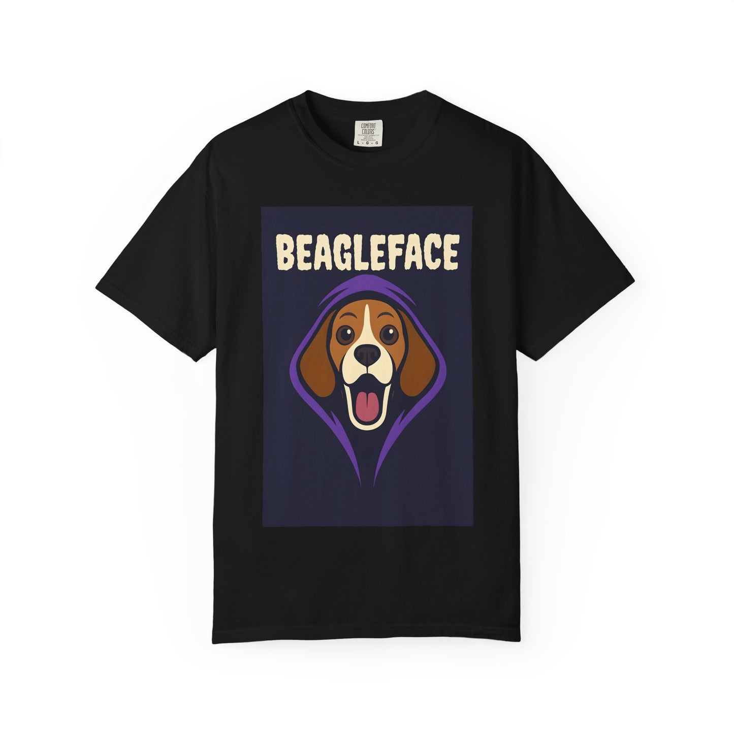 Beagleface Unisex T-Shirt, Funny Dog Tee, Pet Lover Gift, Dog Mom Shirt, Unique Animal Apparel, Casual Wear
