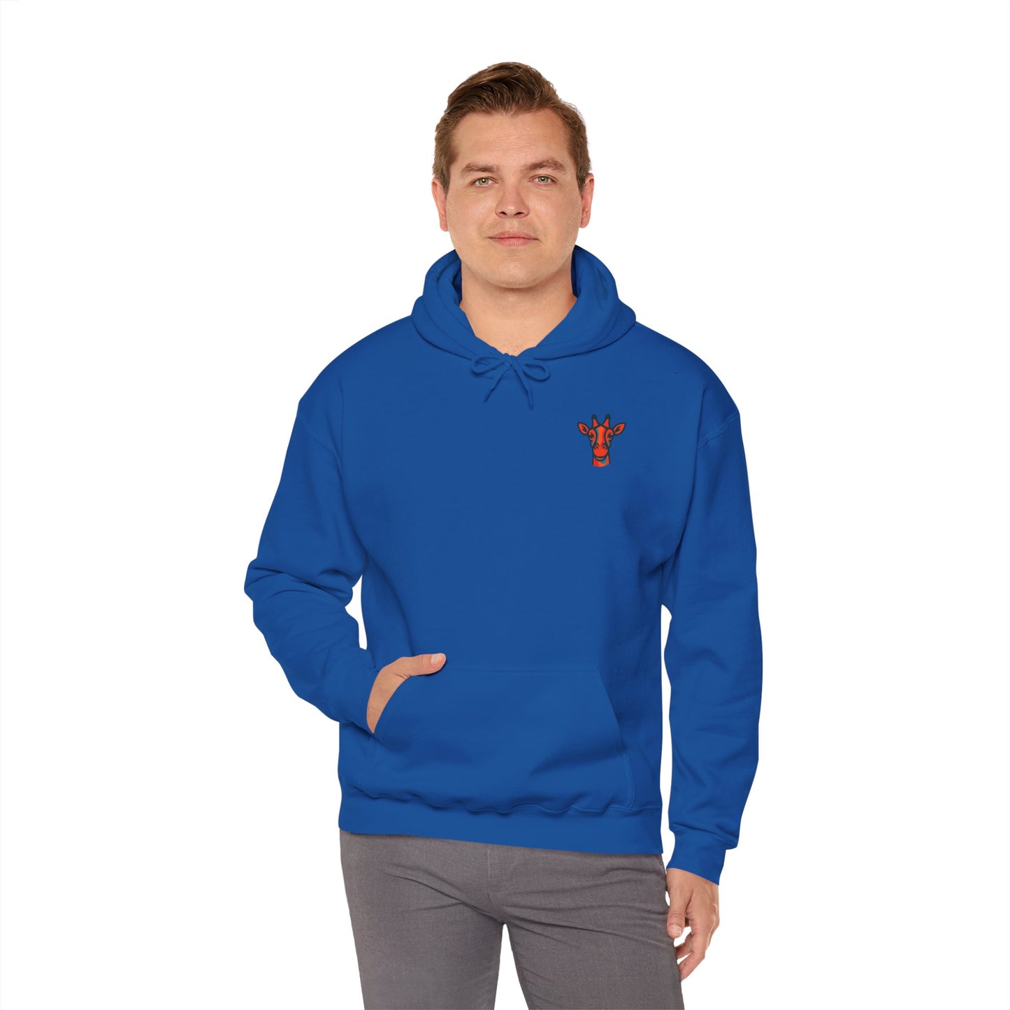 Hooded Sweatshirt Giraffe Head Logo Britor Shop Classy Design