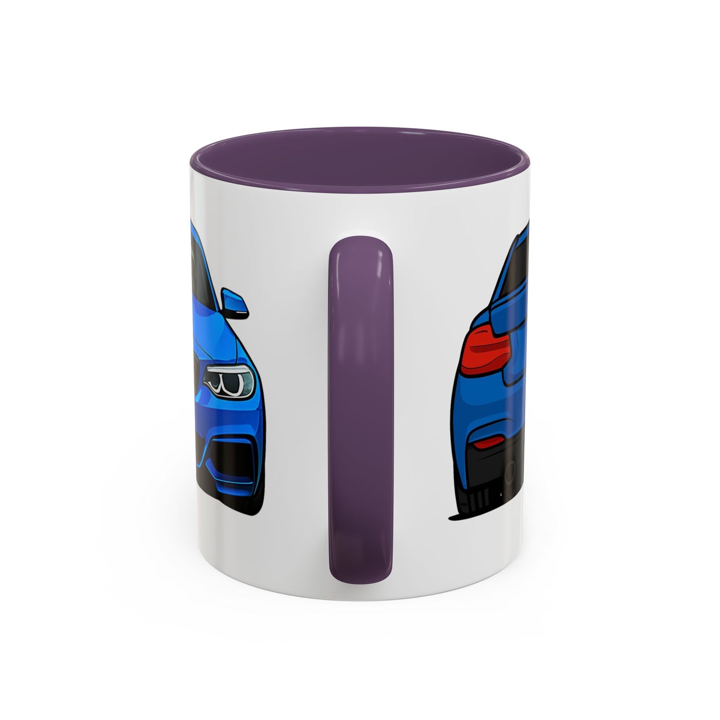 Coffee Mug - Bmw M240i F22 M Performance Estriol Blue Car Design