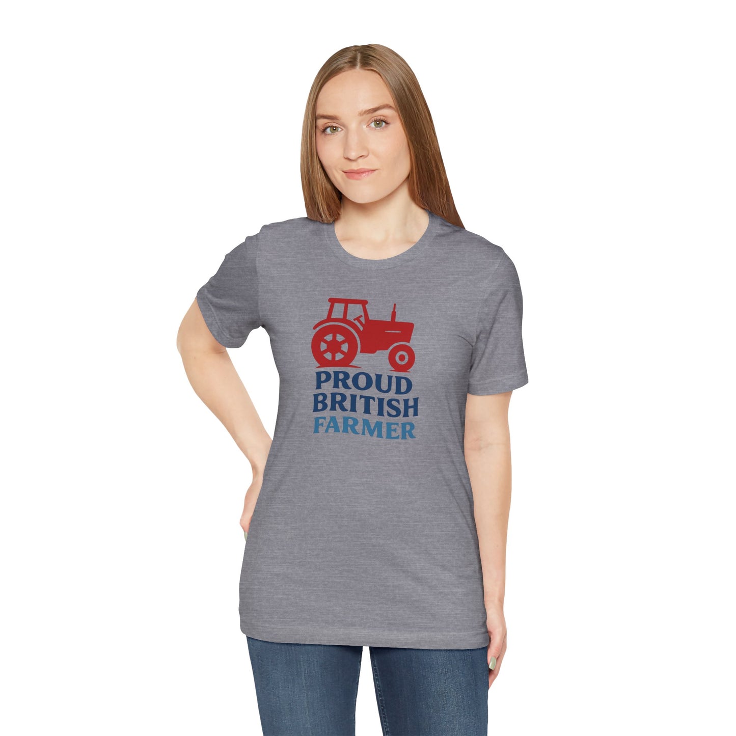 Unisex Tee - Proud British farmer