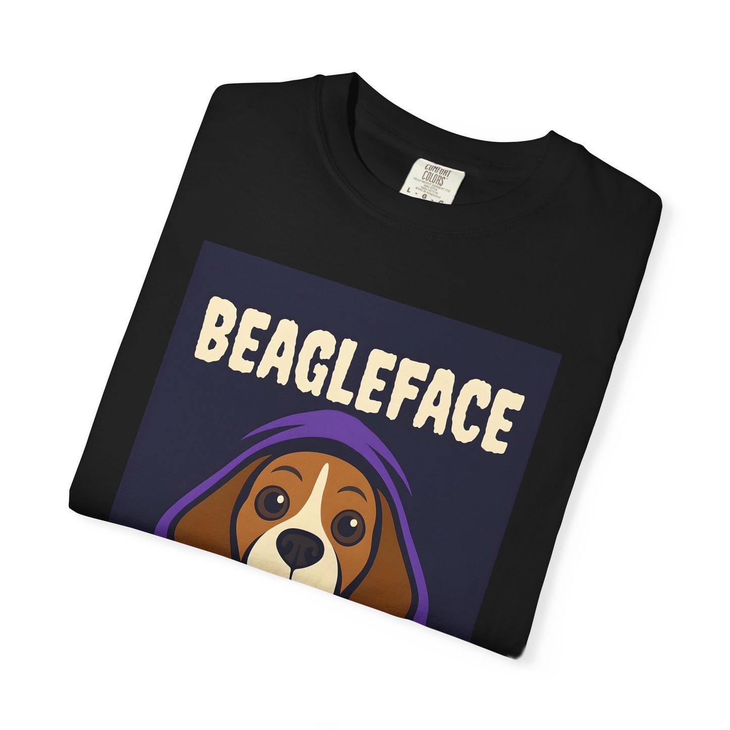 Beagleface Unisex T-Shirt, Funny Dog Tee, Pet Lover Gift, Dog Mom Shirt, Unique Animal Apparel, Casual Wear