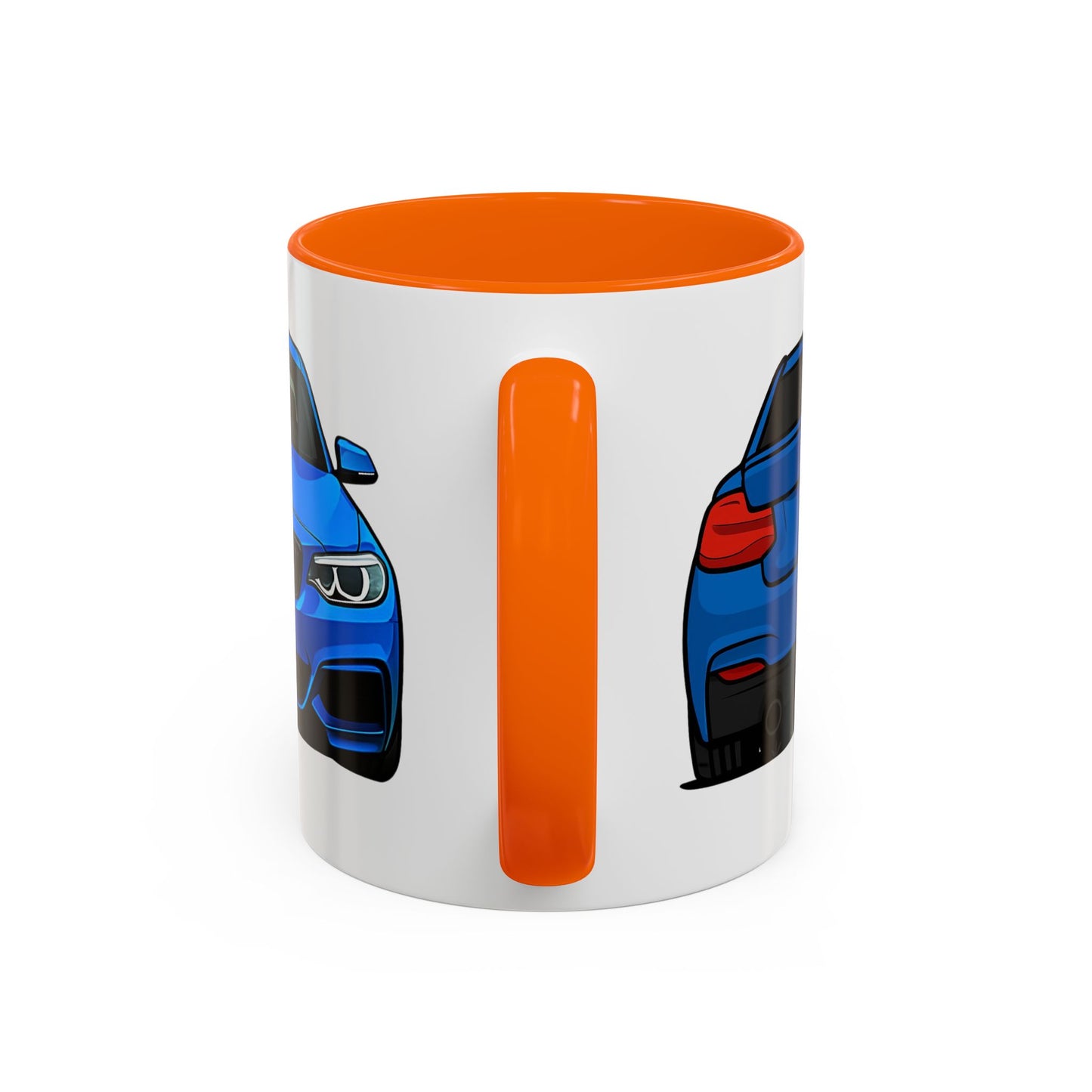 Coffee Mug - Bmw M240i F22 M Performance Estriol Blue Car Design