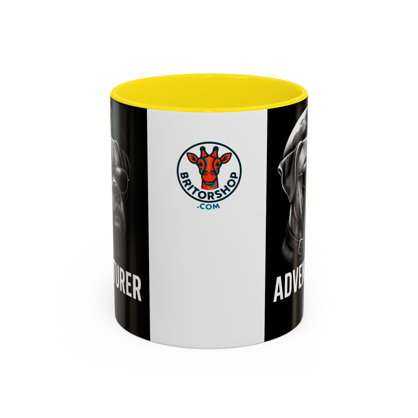 Adventure Dog Coffee Mug - Unique Pet Lover Gift, Personalized Dog Lover Mug, Funny Animal Mug, Holiday Gift for Dog Owners, Cool Cafe Mug