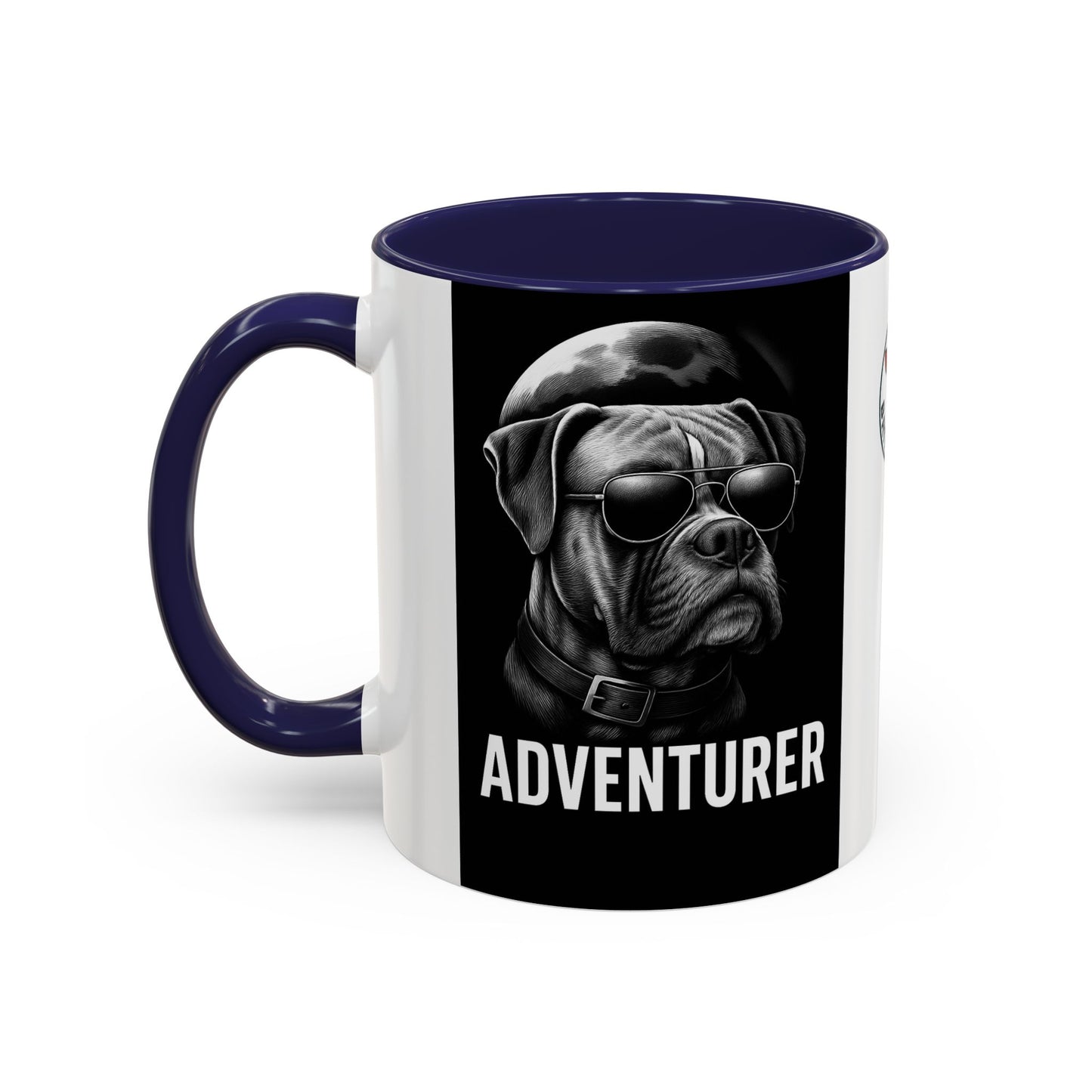 Adventure Dog Coffee Mug - Unique Pet Lover Gift, Personalized Dog Lover Mug, Funny Animal Mug, Holiday Gift for Dog Owners, Cool Cafe Mug