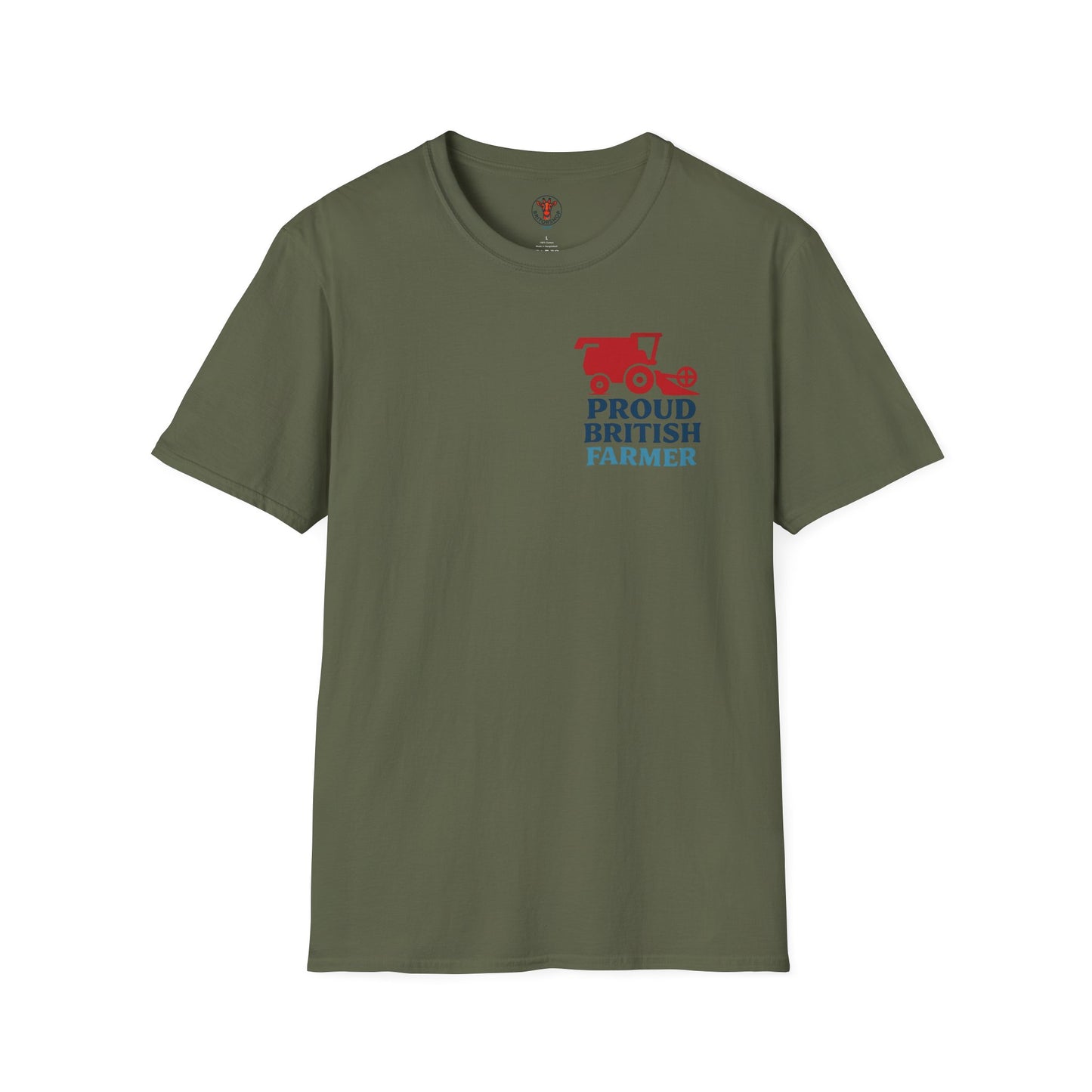 British Farmer T-Shirt, Proud Combine Harvester