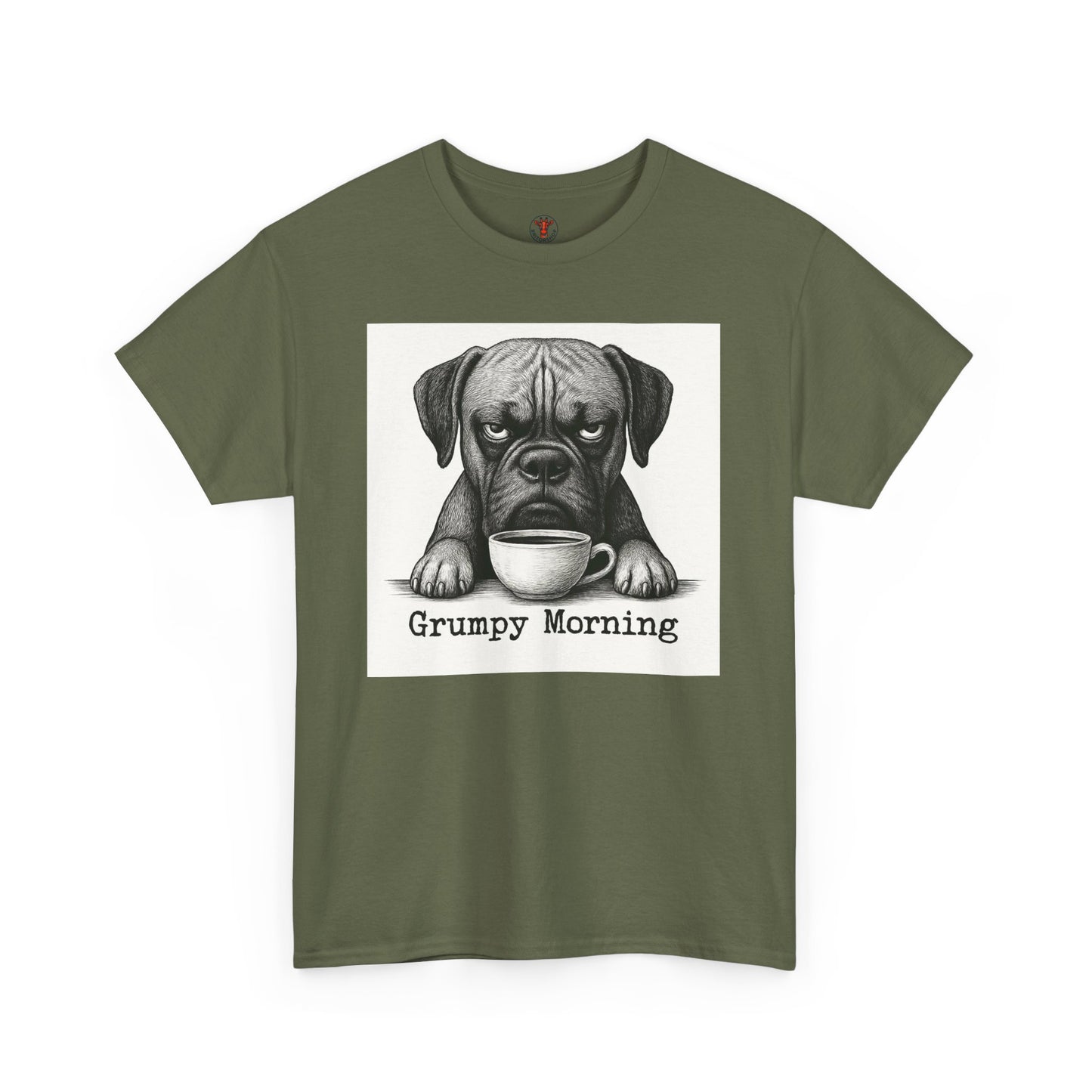 Dog Lover Tee - Funny Grumpy Boxer Dog Unisex T-Shirt