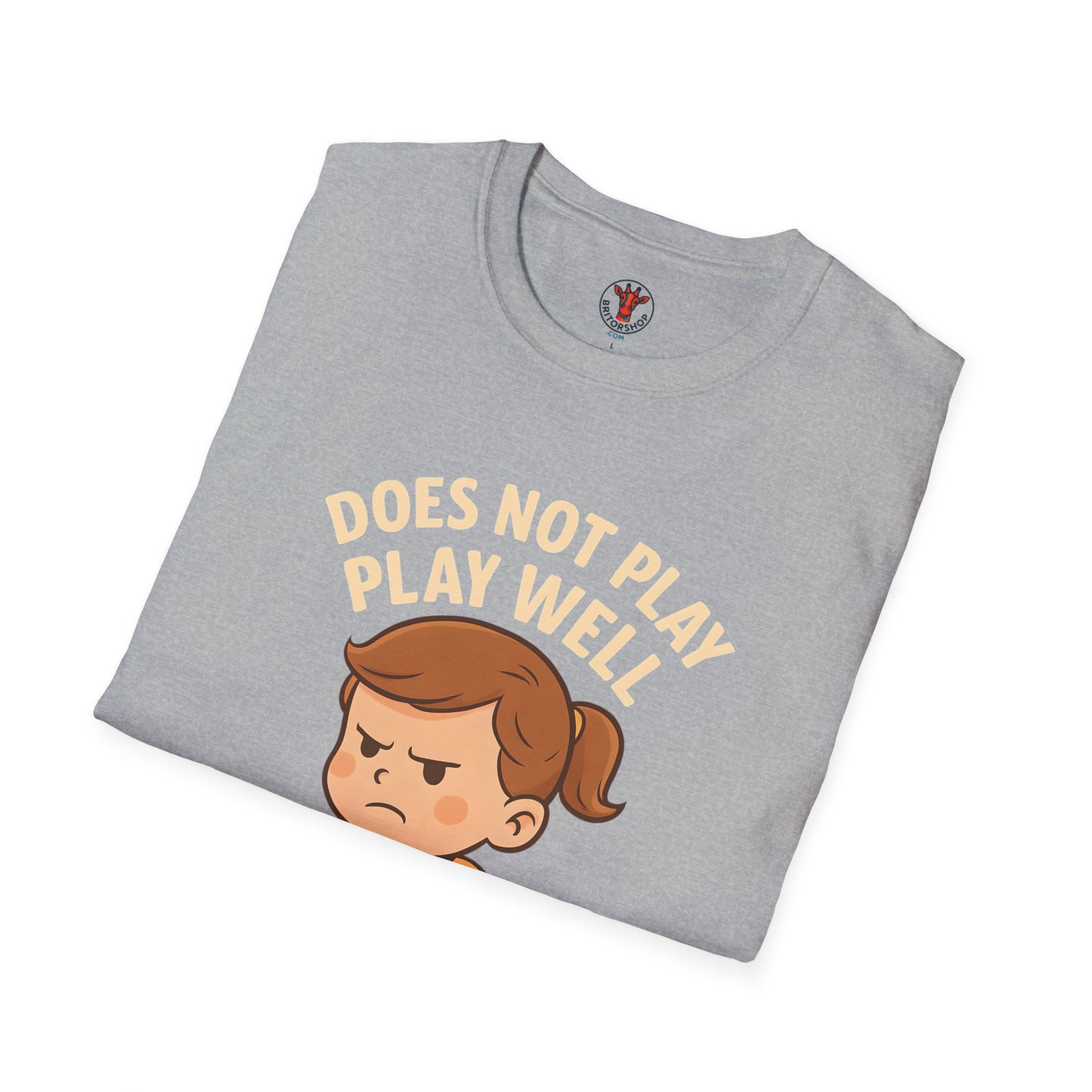 Funny Grumpy Child Unisex T-Shirt