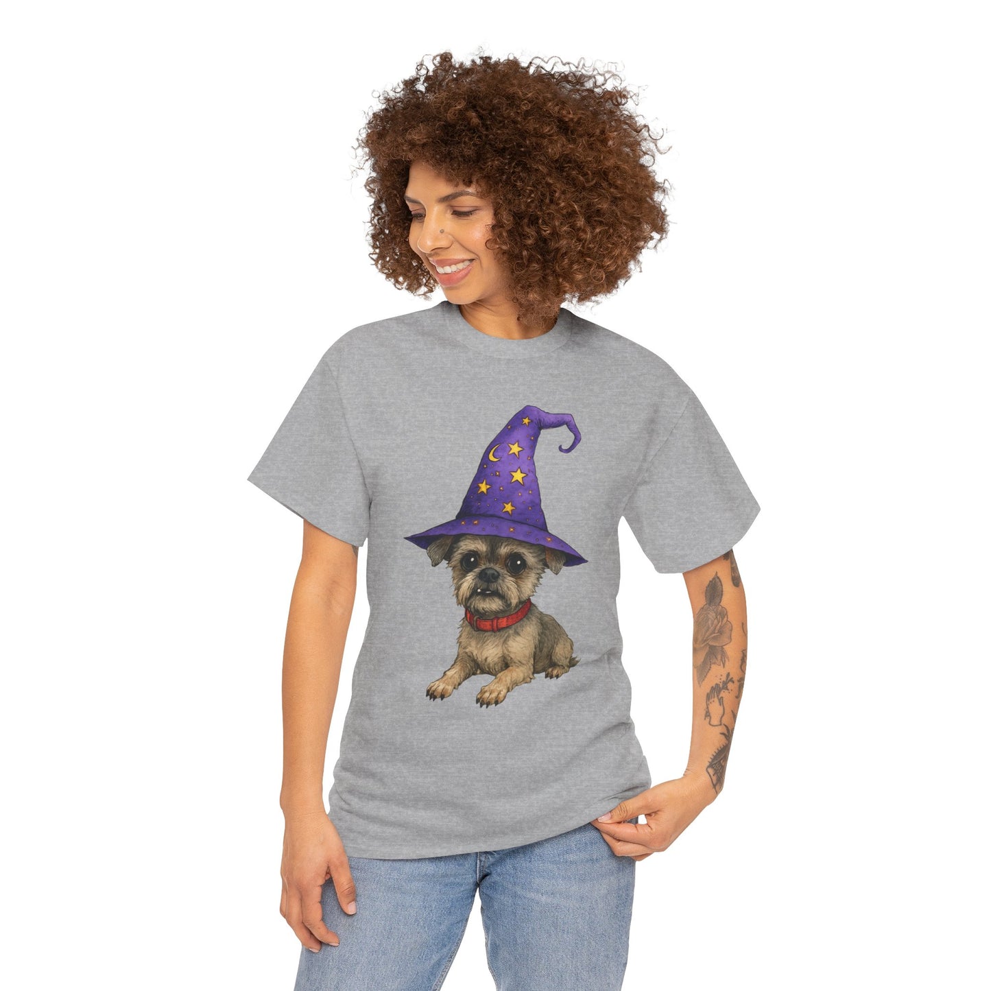 Funny Shorkie Wizard Unisex Tee