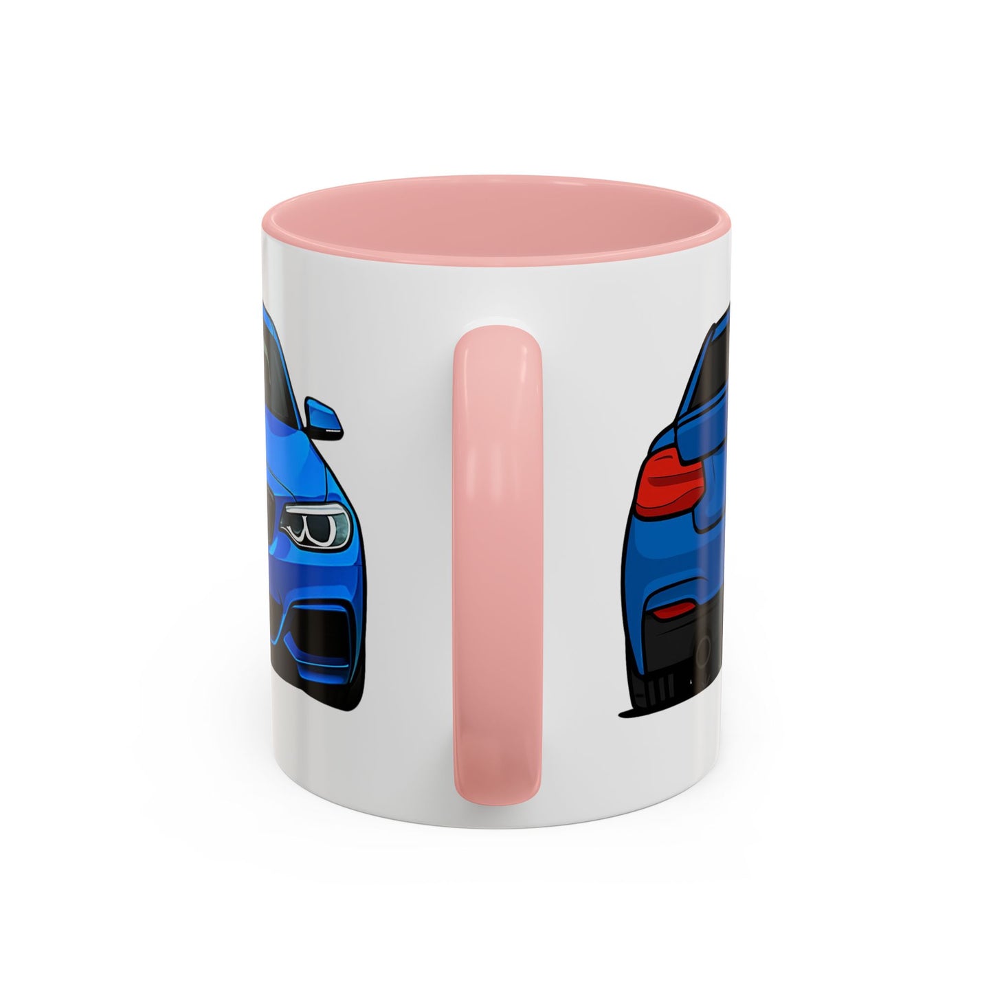 Coffee Mug - Bmw M240i F22 M Performance Estriol Blue Car Design