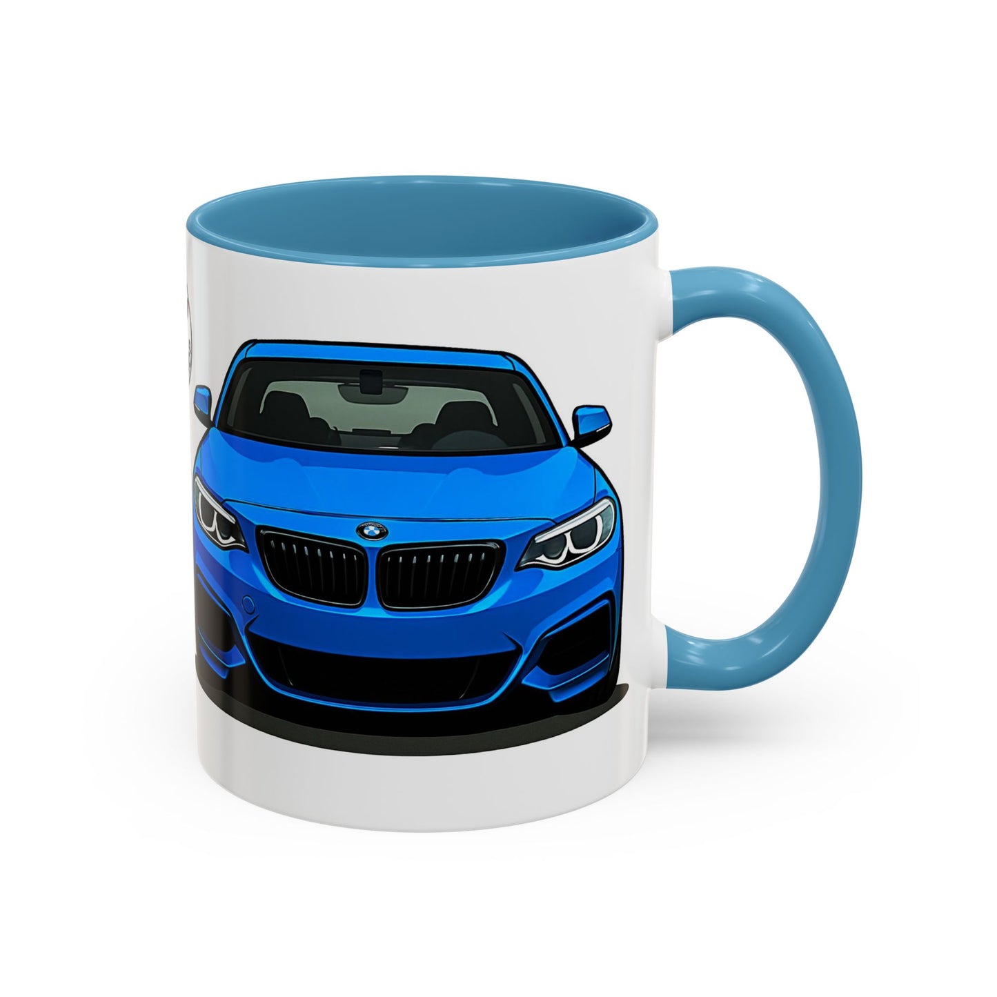 Coffee Mug - Bmw M240i F22 B58 M Performance Estoril Blue Design