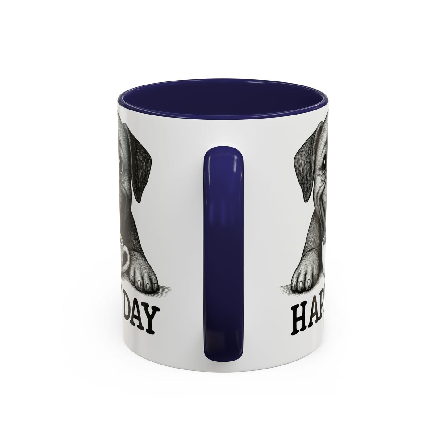 Playful boxer Dog Coffee Mug – Perfect Gift for Dog Lovers, Birthday Mug, Cute Pet Art, Happy Day Mug, Unique Animal Lover Gift
