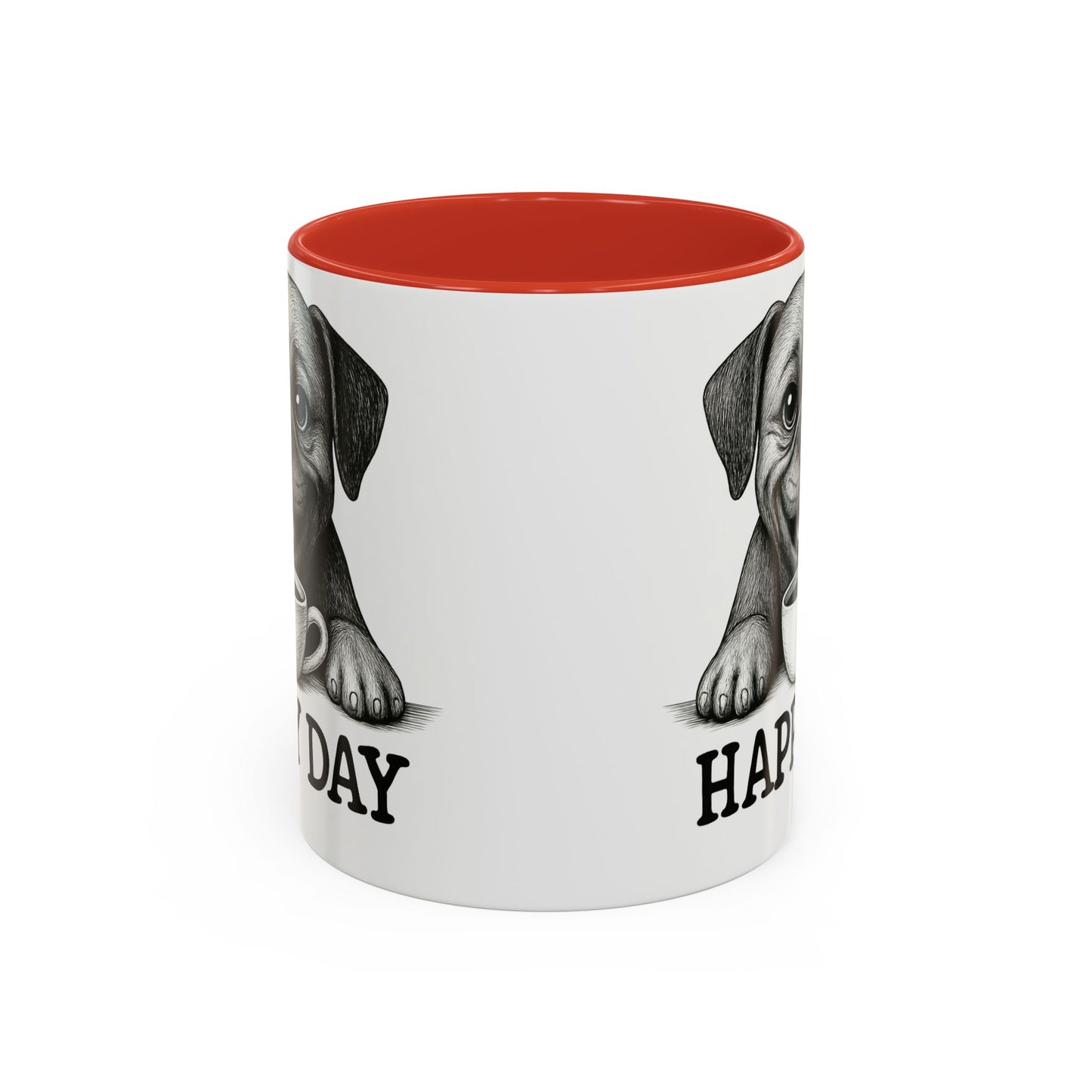 Playful boxer Dog Coffee Mug – Perfect Gift for Dog Lovers, Birthday Mug, Cute Pet Art, Happy Day Mug, Unique Animal Lover Gift