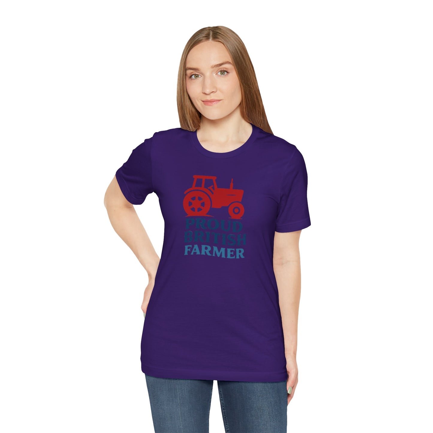 Unisex Tee - Proud British farmer