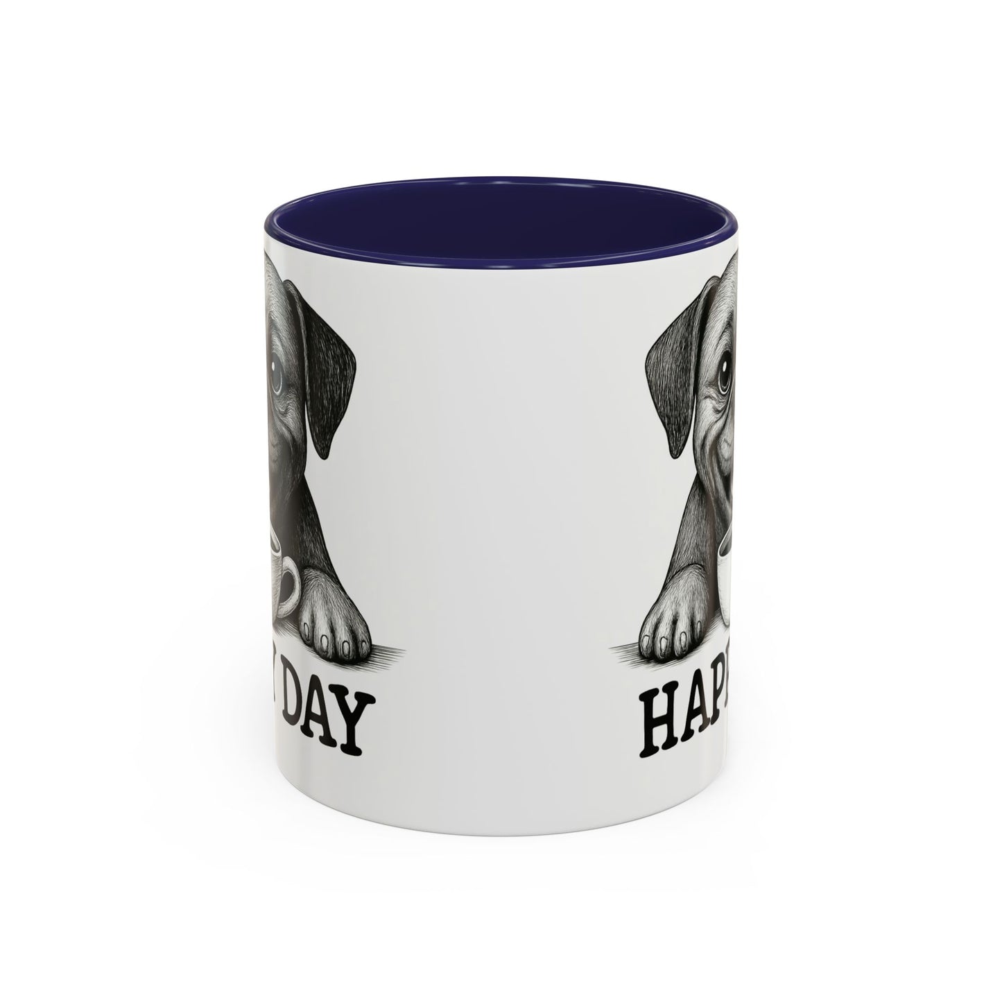 Playful boxer Dog Coffee Mug – Perfect Gift for Dog Lovers, Birthday Mug, Cute Pet Art, Happy Day Mug, Unique Animal Lover Gift