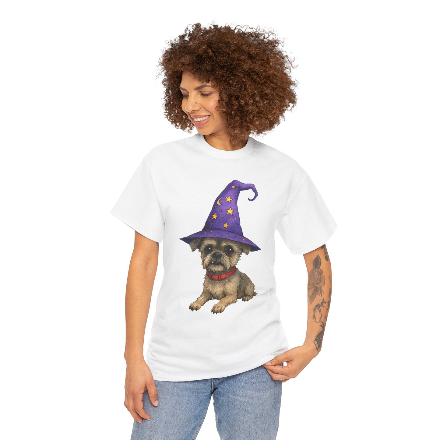 Funny Shorkie Wizard Unisex Tee