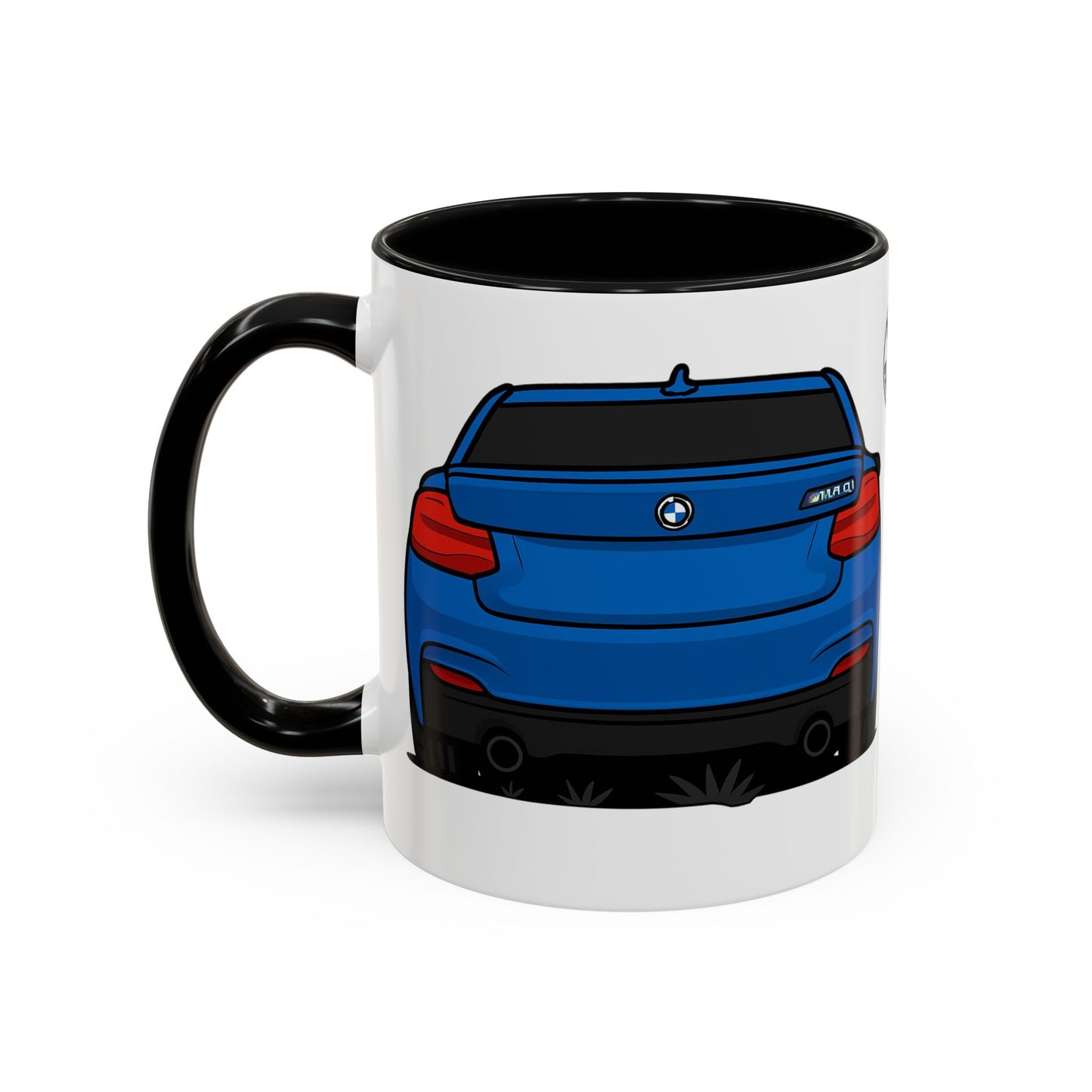 Coffee Mug - Bmw M240i F22 M Performance Estriol Blue Car Design