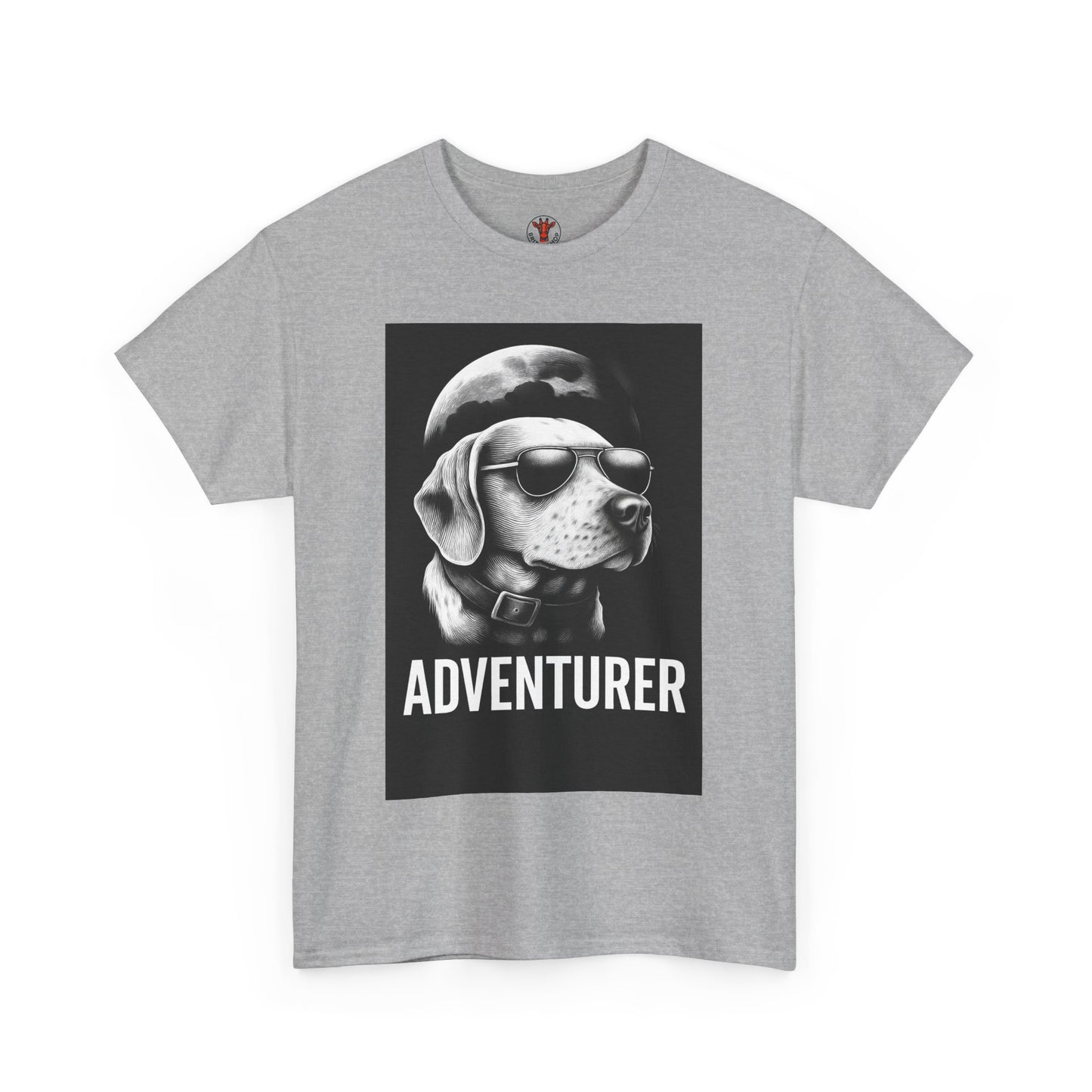Adventure Beagle Unisex T-Shirt - Moon Night Outdoors