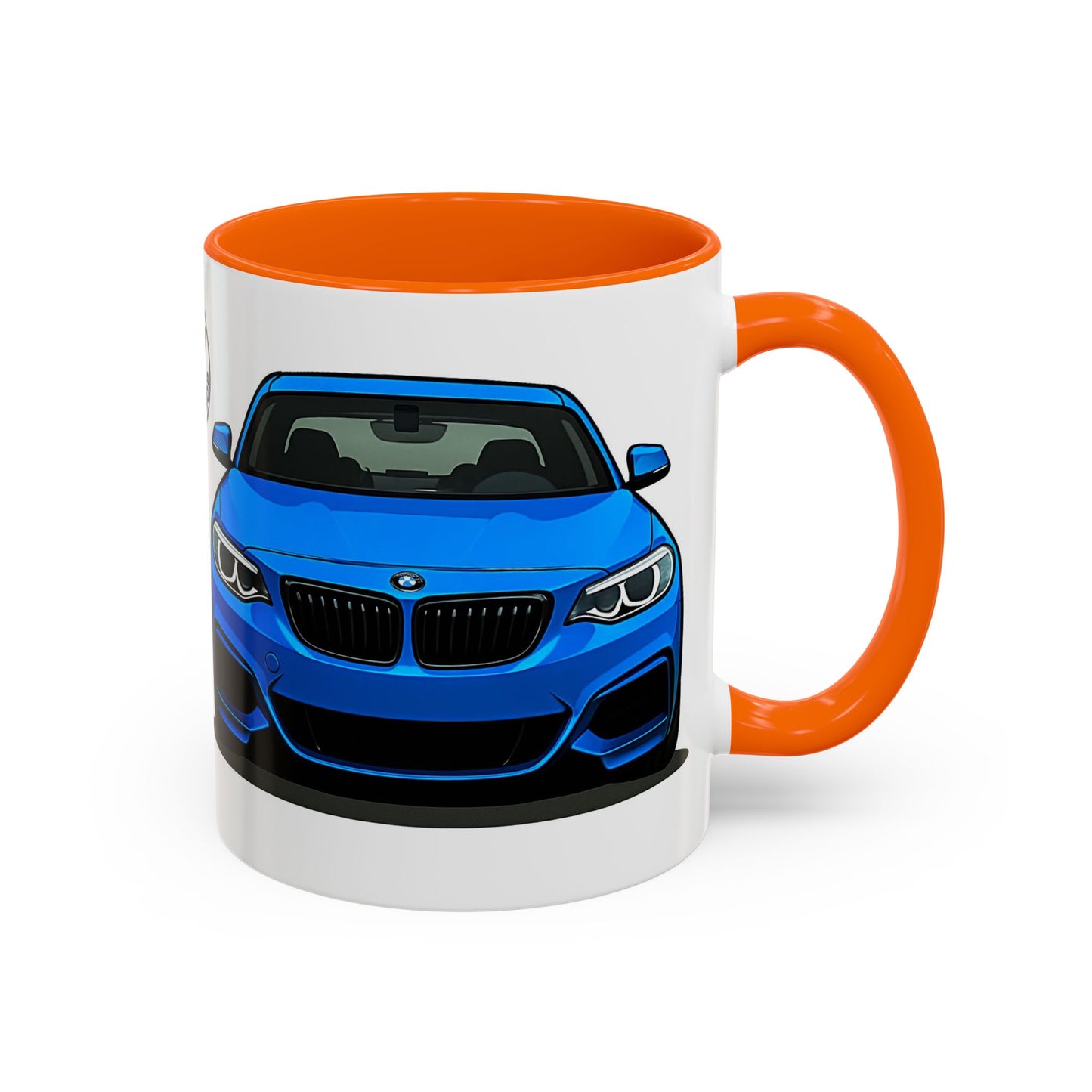 Coffee Mug - Bmw M240i F22 B58 M Performance Estoril Blue Design