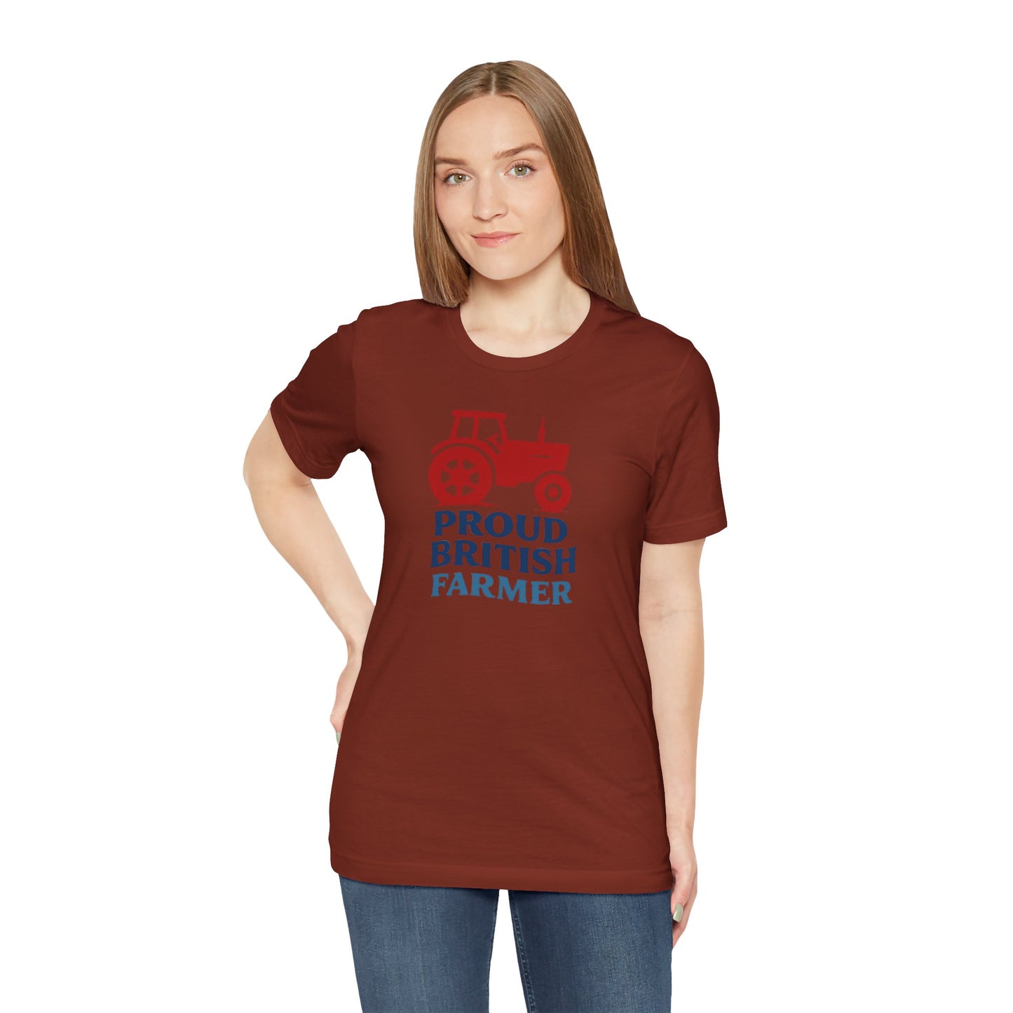 Unisex Tee - Proud British farmer