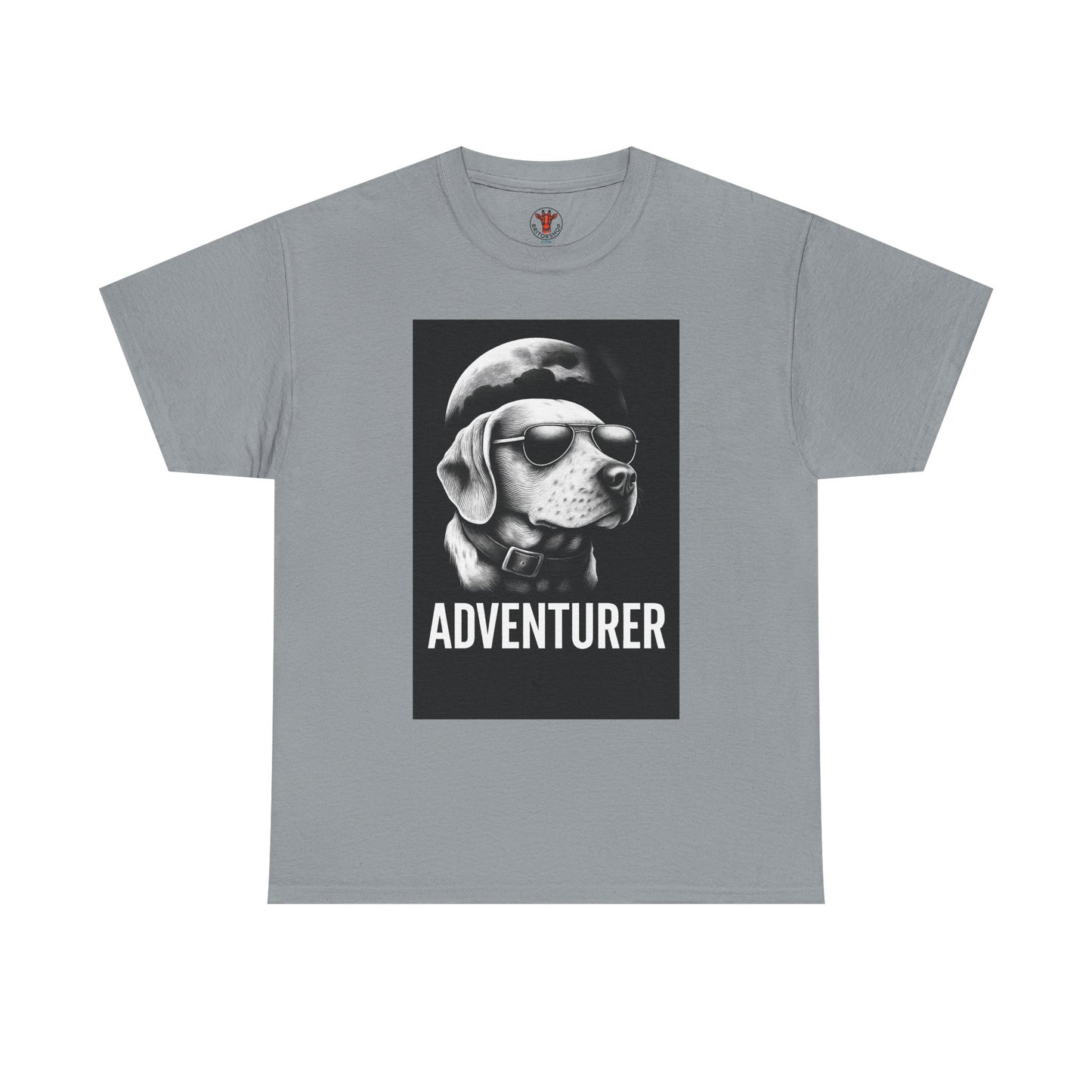 Adventure Beagle Unisex T-Shirt - Moon Night Outdoors