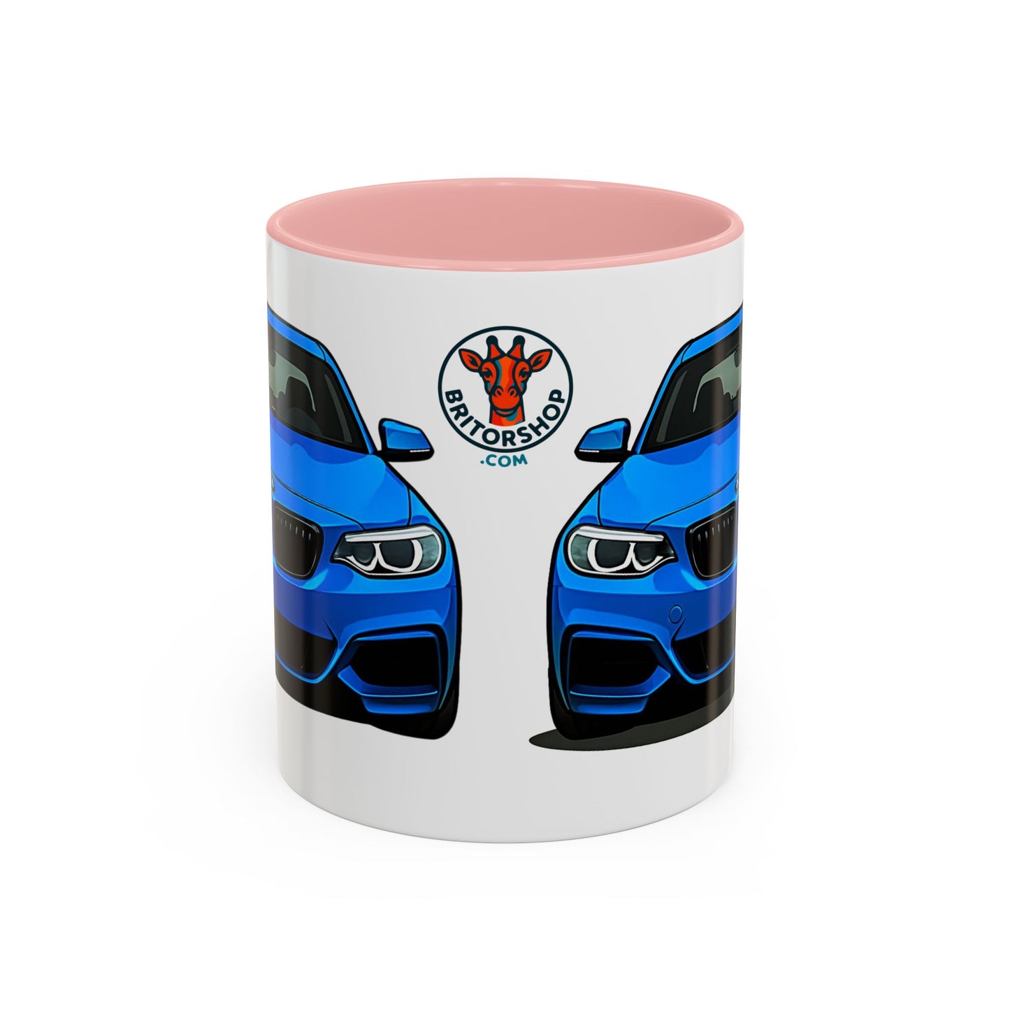 Coffee Mug - Bmw M240i F22 B58 M Performance Estoril Blue Design