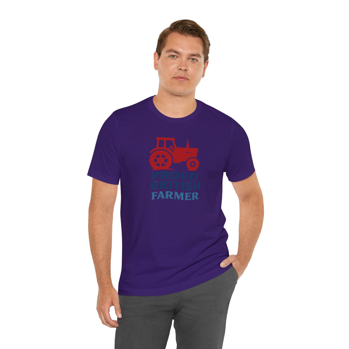 Unisex Tee - Proud British farmer