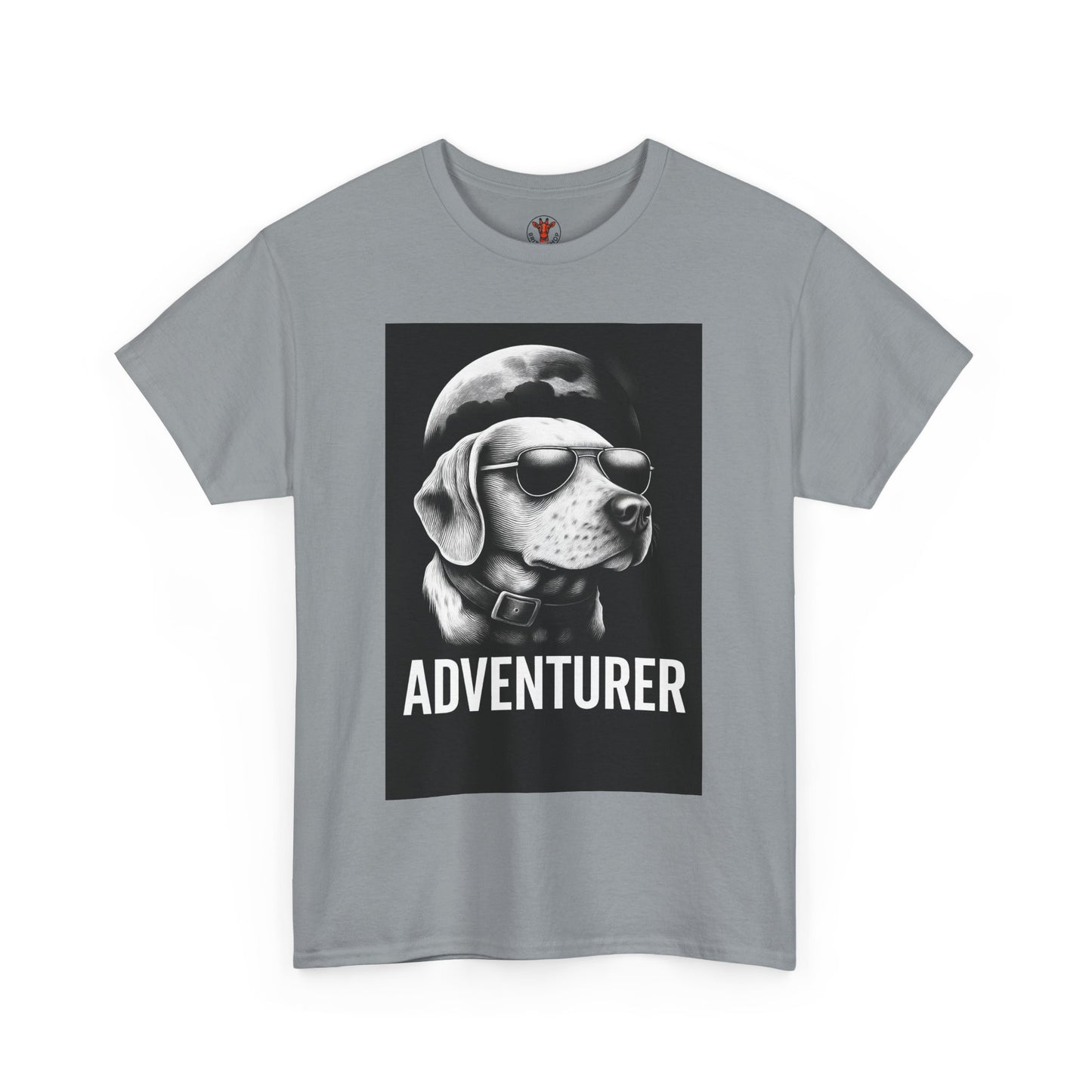 Adventure Beagle Unisex T-Shirt - Moon Night Outdoors