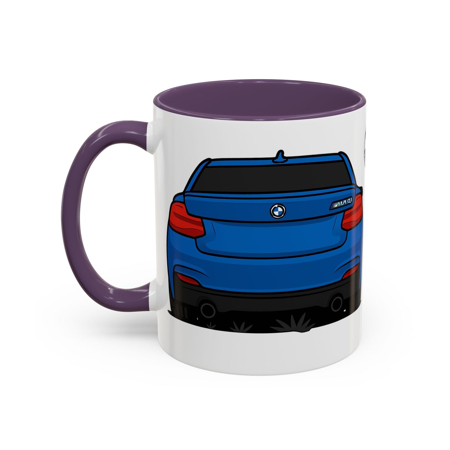 Coffee Mug - Bmw M240i F22 M Performance Estriol Blue Car Design
