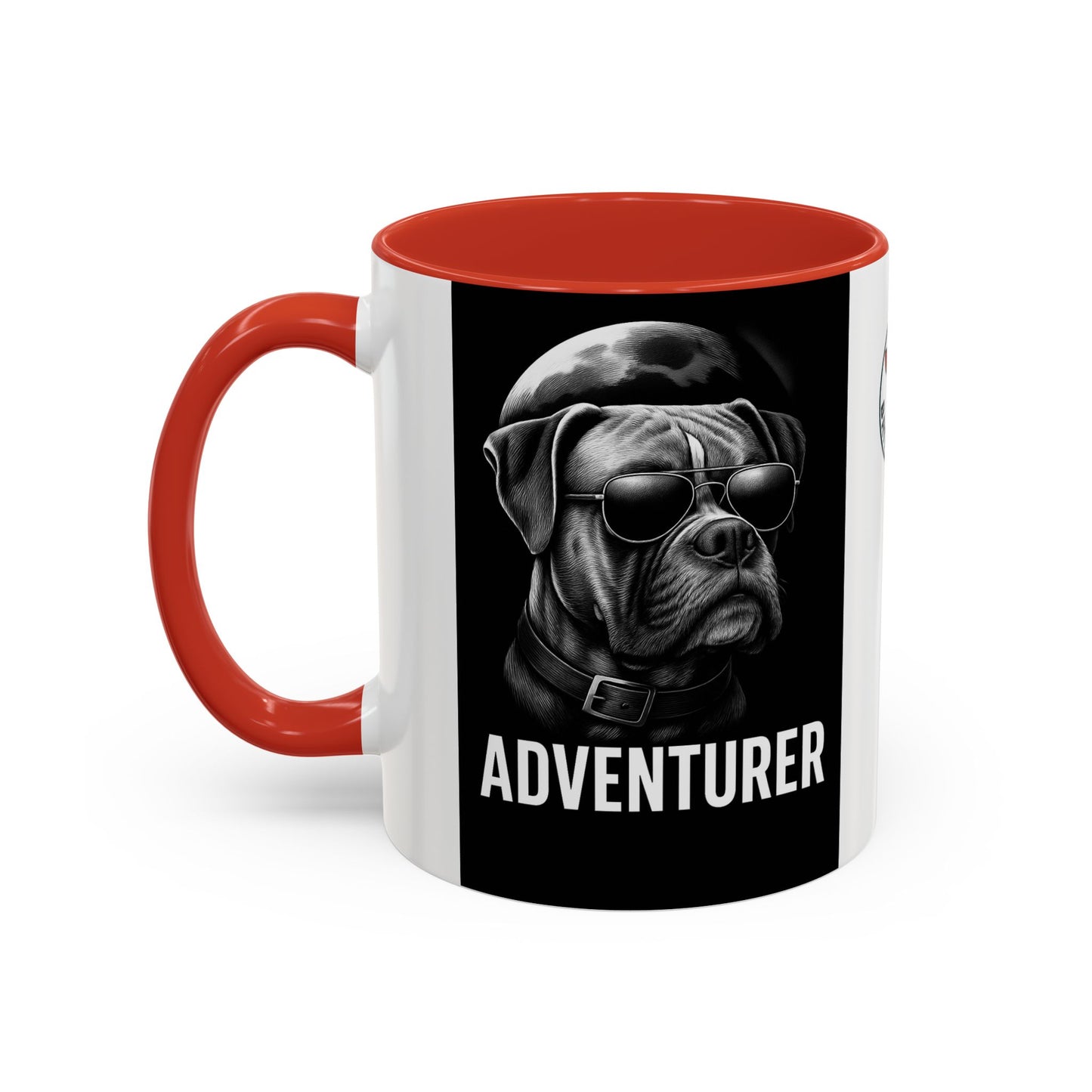 Adventure Dog Coffee Mug - Unique Pet Lover Gift, Personalized Dog Lover Mug, Funny Animal Mug, Holiday Gift for Dog Owners, Cool Cafe Mug