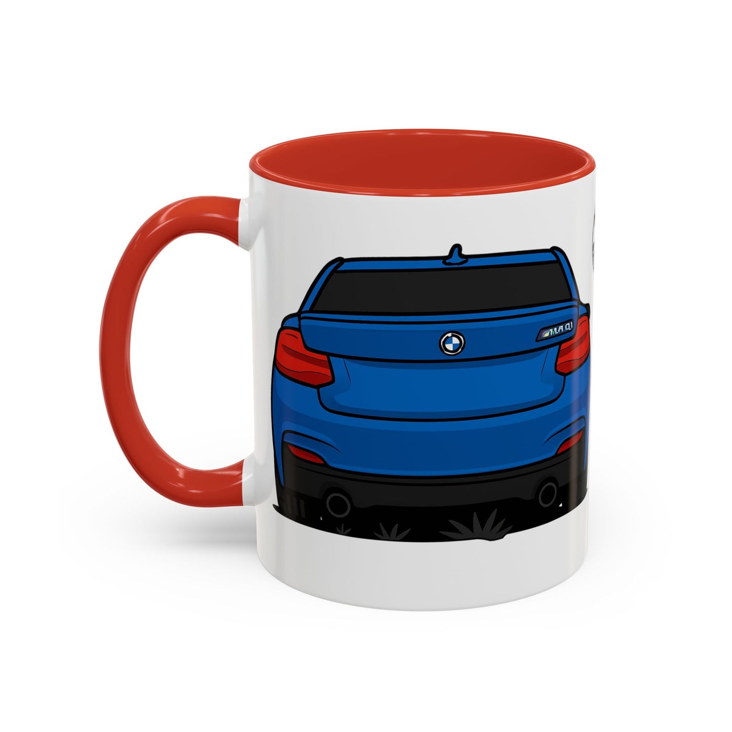 Coffee Mug - Bmw M240i F22 M Performance Estriol Blue Car Design