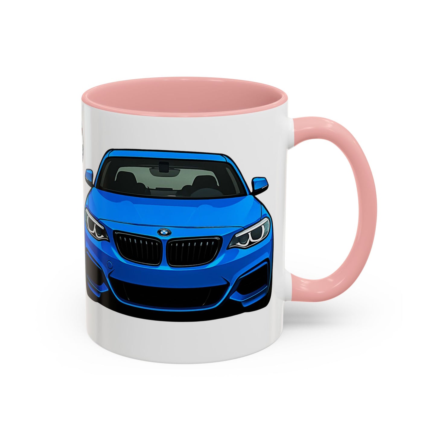 Coffee Mug - Bmw M240i F22 M Performance Estriol Blue Car Design