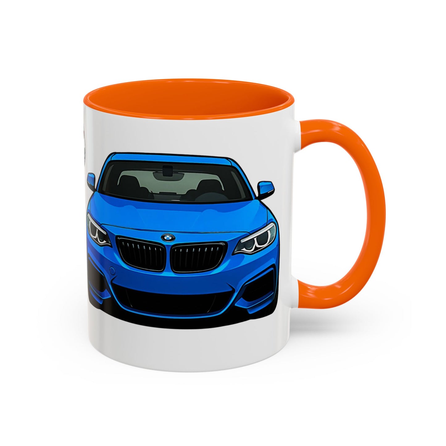 Coffee Mug - Bmw M240i F22 M Performance Estriol Blue Car Design