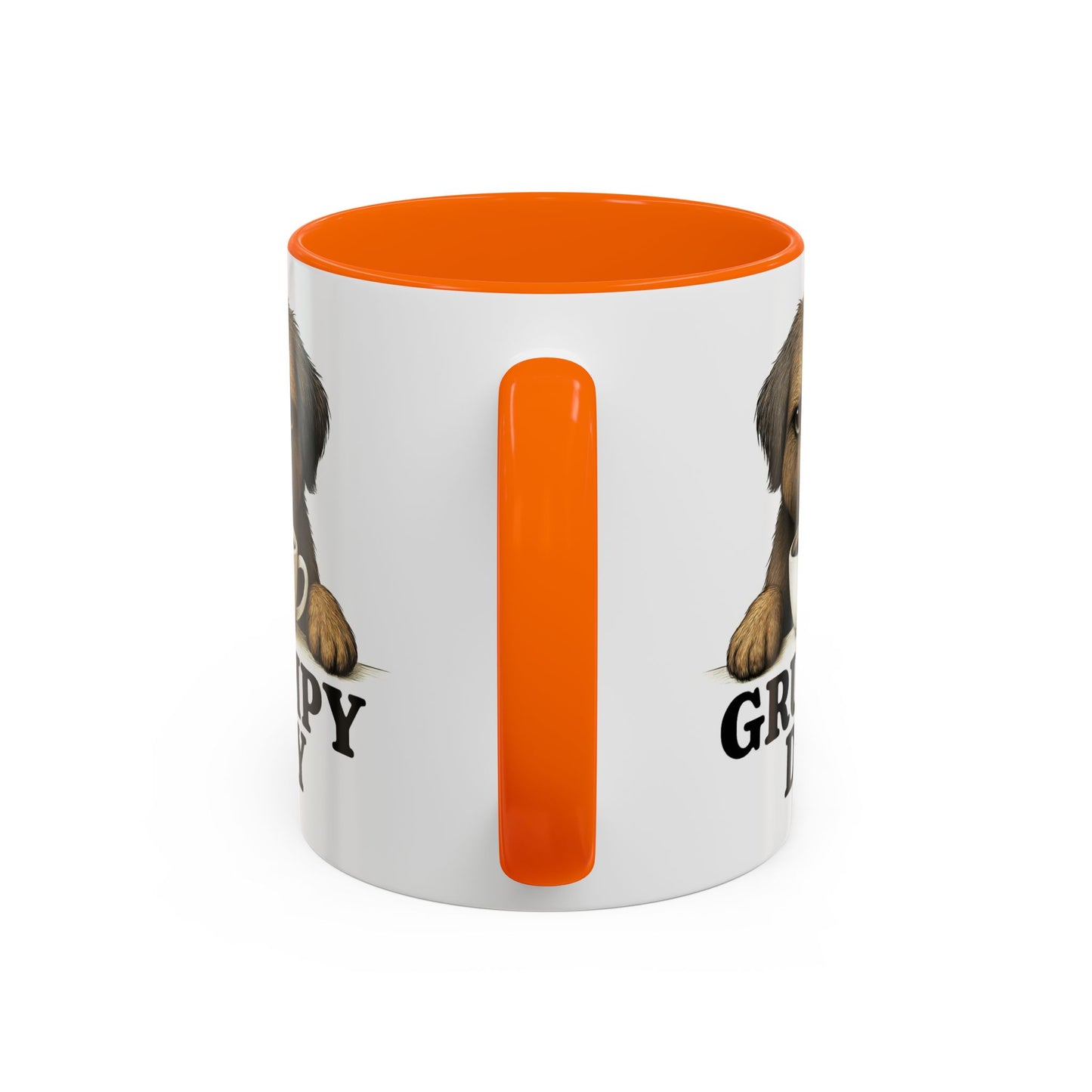 Grumpy Day Coffee Mug, shorkie, Funny Dog Mug, Pet Lover Gift, Morning Motivation, Coffee Lover Gift, Black Accent Mug