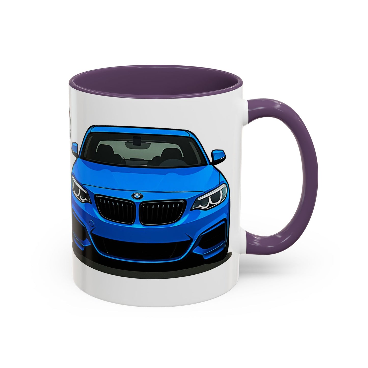 Coffee Mug - Bmw M240i F22 B58 M Performance Estoril Blue Design
