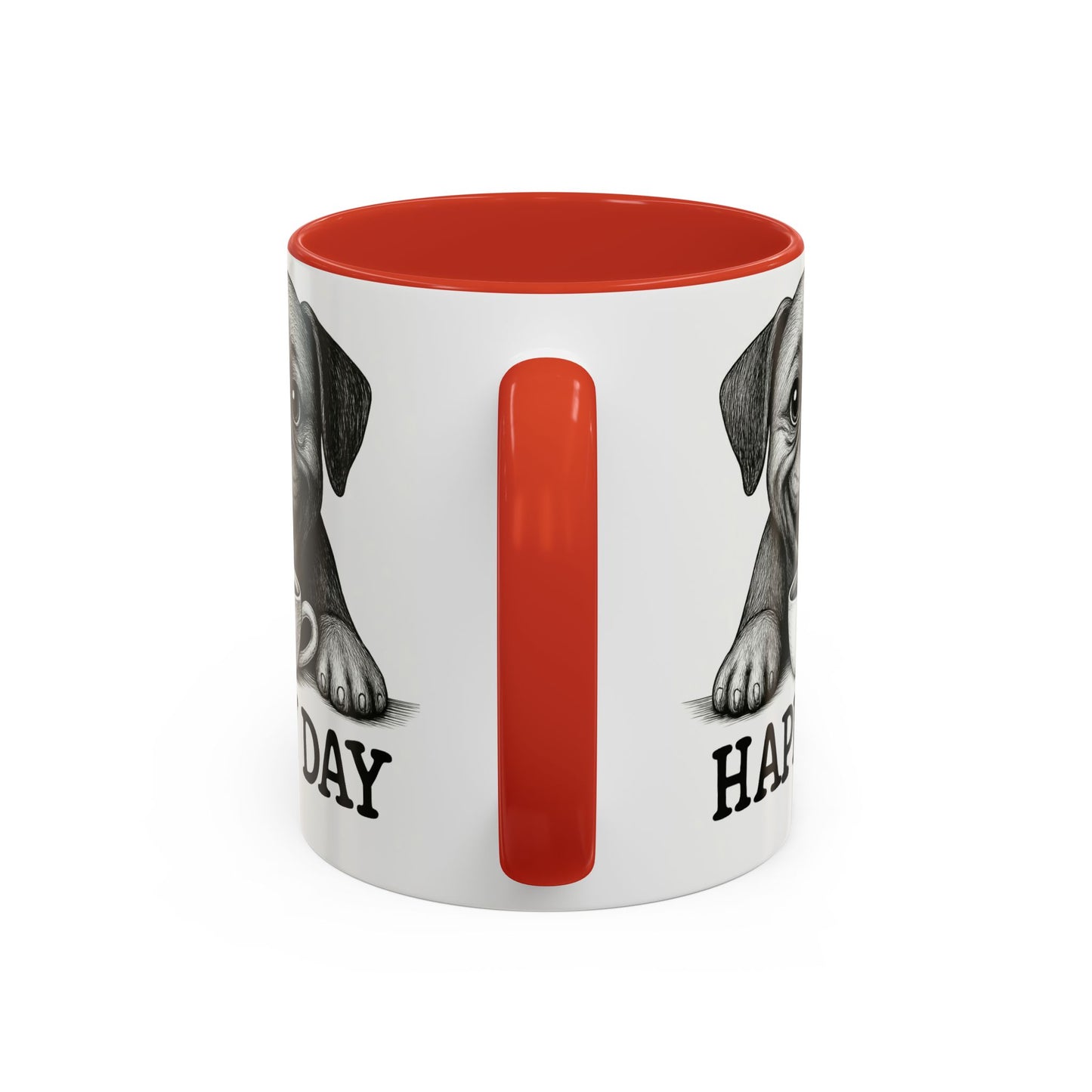 Playful boxer Dog Coffee Mug – Perfect Gift for Dog Lovers, Birthday Mug, Cute Pet Art, Happy Day Mug, Unique Animal Lover Gift
