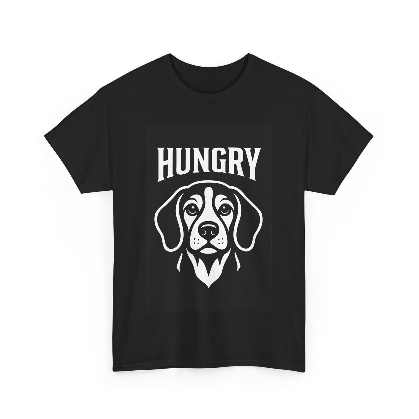 Hungry Dog Graphic Tee | Unisex Cotton Shirt, Pet Lovers Gift, Dog Owner Apparel, Cute Animal T-Shirt, Funny Animal Lover Gift