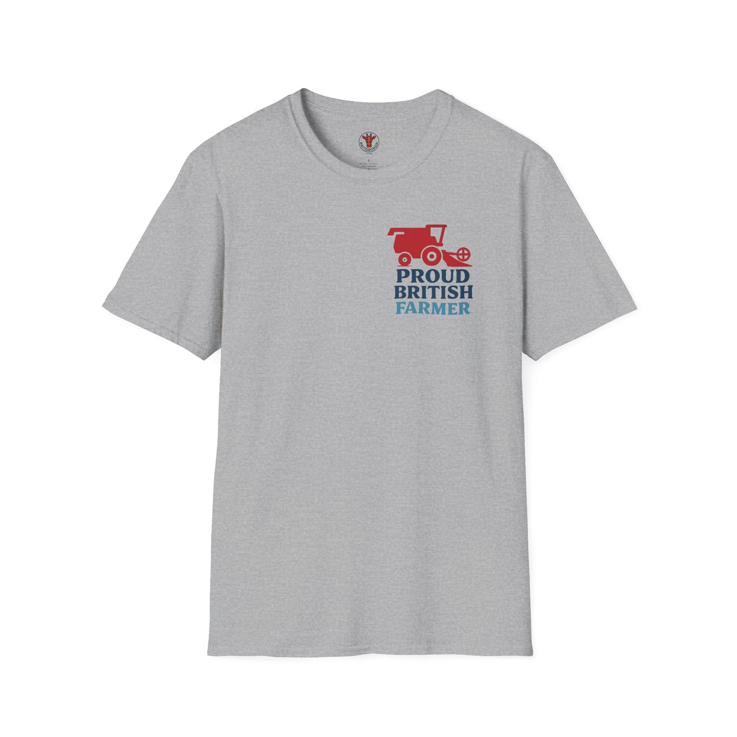 British Farmer T-Shirt, Proud Combine Harvester