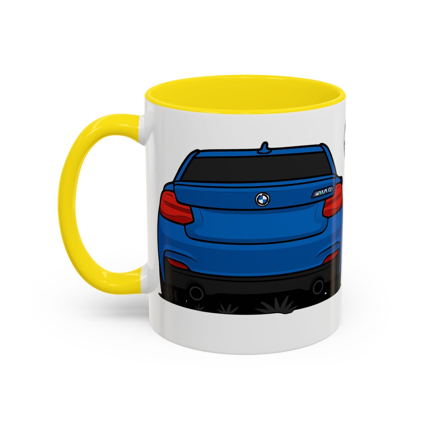 Coffee Mug - Bmw M240i F22 M Performance Estriol Blue Car Design