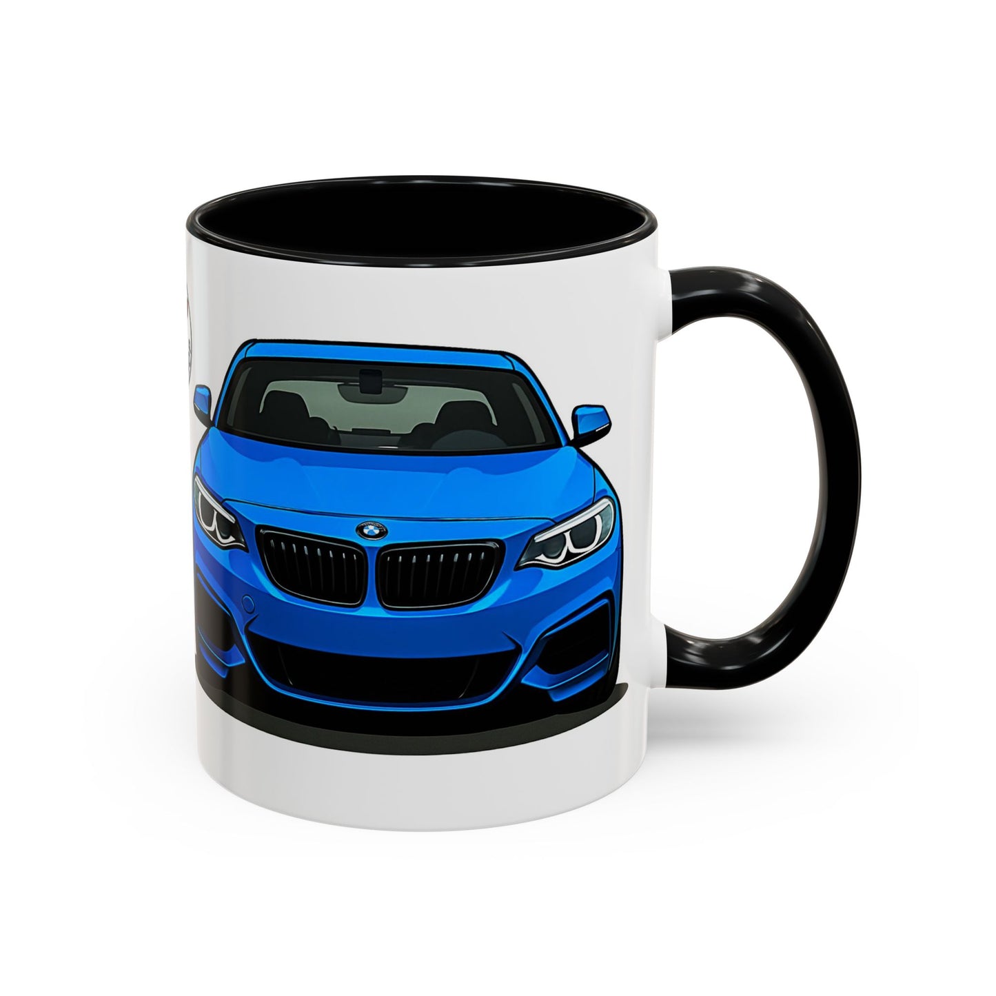 Coffee Mug - Bmw M240i F22 B58 M Performance Estoril Blue Design